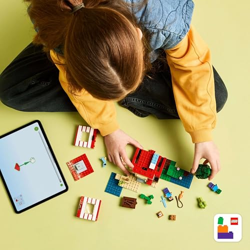 LEGO Minecraft Das TNT-Dschungelhaus - Gamer Spielzeug für Kinder - Interaktives Spielset mit Boot, Steve-, Creeper- und Zombie Minifiguren - Gaming Geschenk für Mädchen & Jungen ab 8 Jahren - 21275 - Image 8
