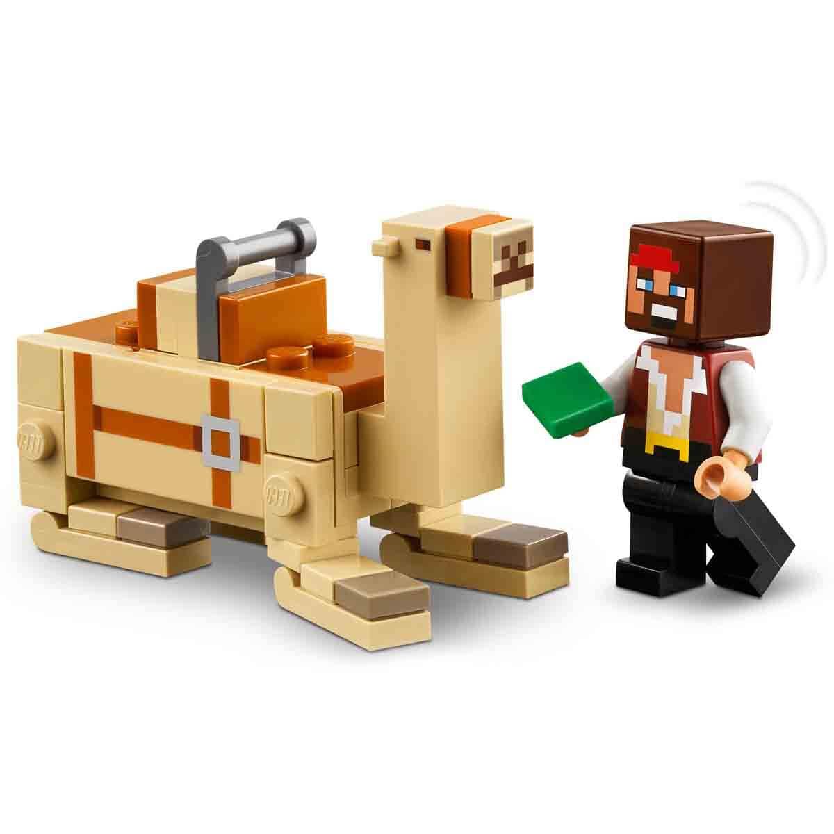 LEGO Minecraft Die Piratenschiffreise - Boot-Spielzeug mit 2 Piraten Minifiguren & 2 Tierfiguren sowie Zubehör - Schwert & Einer Karte - Gamer Geschenk für Jungen & Mädchen ab 8 Jahren - 21259 - Image 10