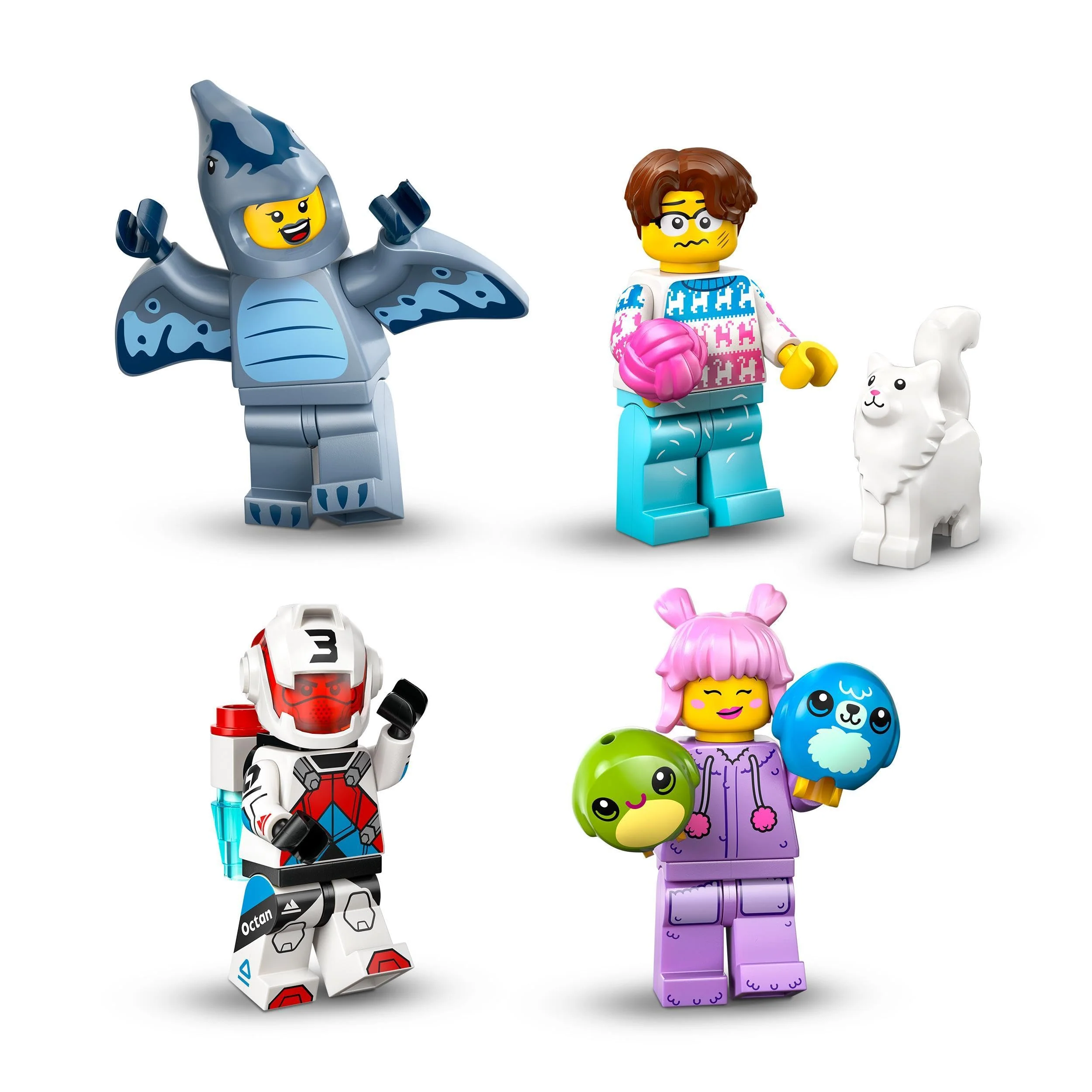 LEGO Minifiguren, Serie 27 Überraschungsbox mit 1 Figur zum Sammeln für Kinder, z.B. Wolfbändiger, Piratin, Steampunk-Erfinder, Geschenk für Jungen und Mädchen ab 5 Jahren 71048 - Image 5