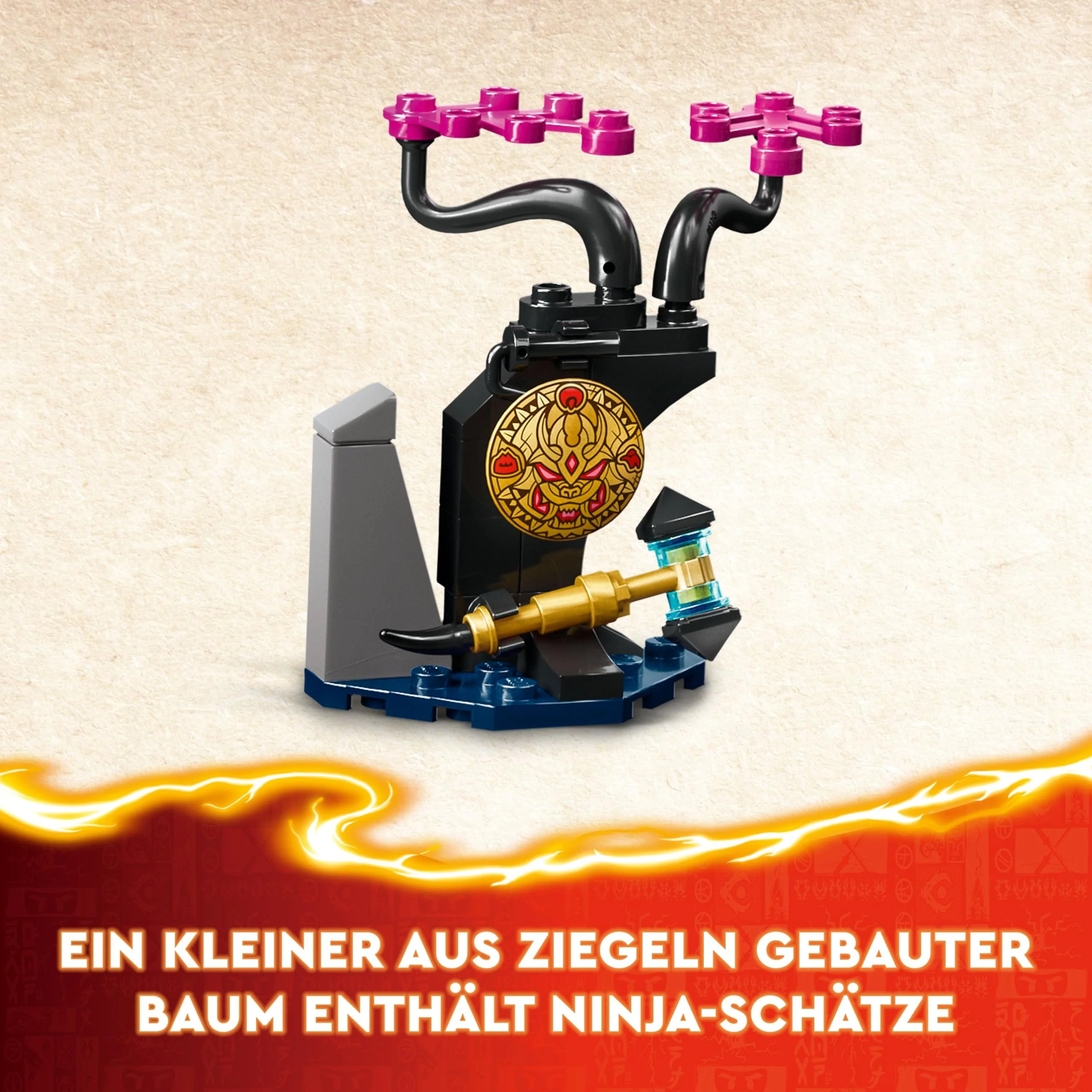 LEGO NINJAGO Egalt der Meisterdrache, Ninja-Set mit Drachen-Spielzeug und 5 Figuren inkl. Lloyd und NYA, Drachenmeister, Geschenk für Jungs und Mädchen ab 8 Jahren 71809 - Image 8