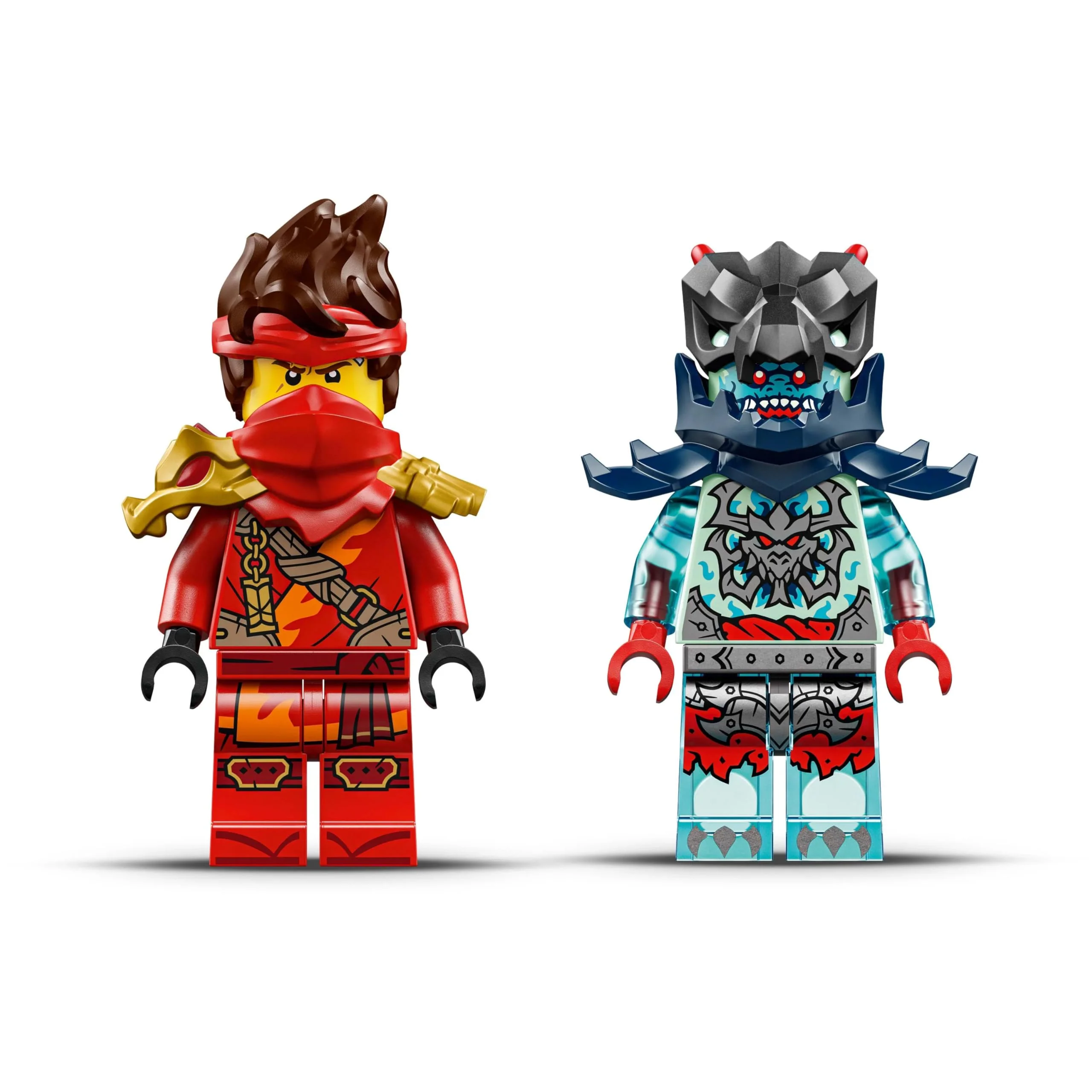 LEGO NINJAGO Kais Motorradrennen - Spielzeug mit 2 Ninja-Bikes und 2 Minifiguren - BAU- und Action-Set für Kinder - Kleines Geschenk für Jungen und Mädchen ab 6 Jahren - 71838 - Image 7