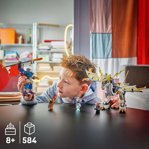 LEGO NINJAGO Rogues Mech-Drachenreiter - Ninja-Spielzeug mit Drachen, 4 Minifiguren und Ausrüstung - Geschenkidee für Jungen und Fans von Aufstieg der Drachen ab 8 Jahren - 71843 - Image 8