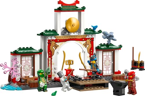 LEGO NINJAGO Spinjitzu-Tempel der Ninja - Spielset mit 4 Minifiguren und 1 Drachen Figur - Bauset - Weihnachts- oder Geburtstagsgeschenk für Jungen und Mädchen ab 4 Jahren 71831 - Image 4