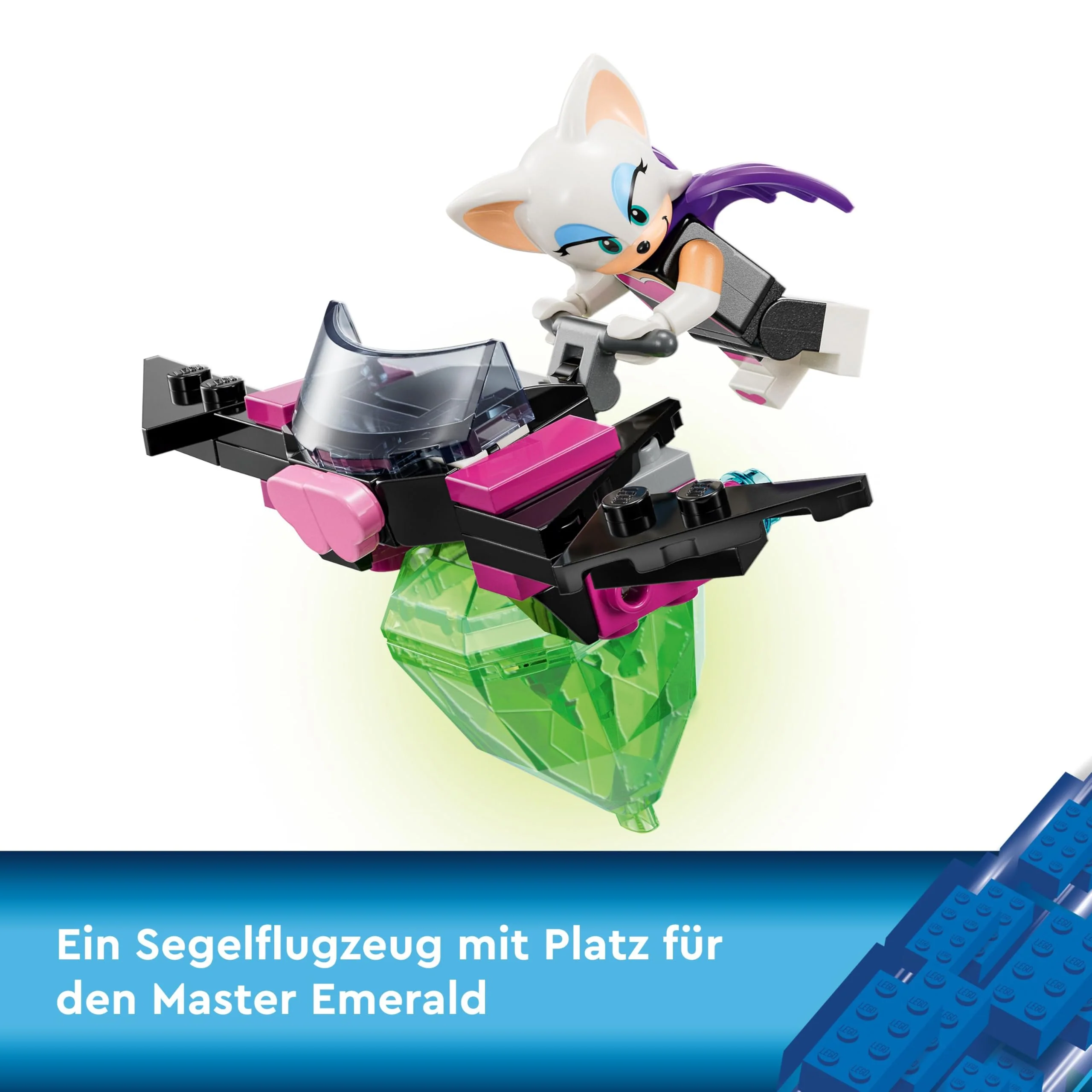 LEGO Sonic The Hedgehog Knuckles‘ Wächter-Mech, Actionfigur-Spielzeug für Jungen und Mädchen ab 8 Jahren, mit Master Emerald und weiteren Figuren aus dem Videospiel, Geschenk-Idee für Kinder 76996 - Image 10
