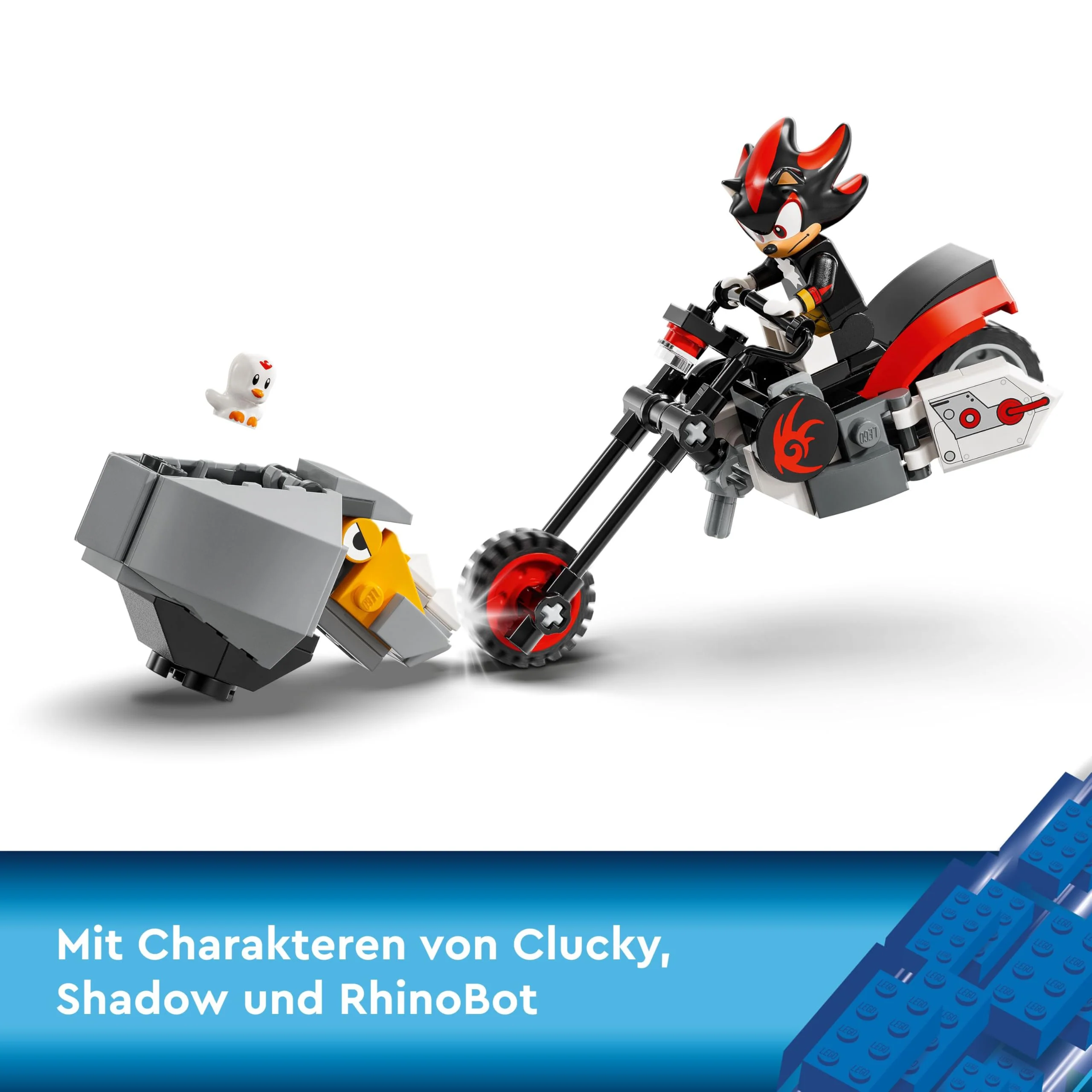 LEGO Sonic The Hedgehog Shadow The Hedgehog Flucht, Set mit Motorrad-Spielzeug und Figuren aus dem Videospiel, Geschenk für Gamer und Fans ab 8 Jahren, Fanartikel für Jungs und Mädchen 76995 - Image 7