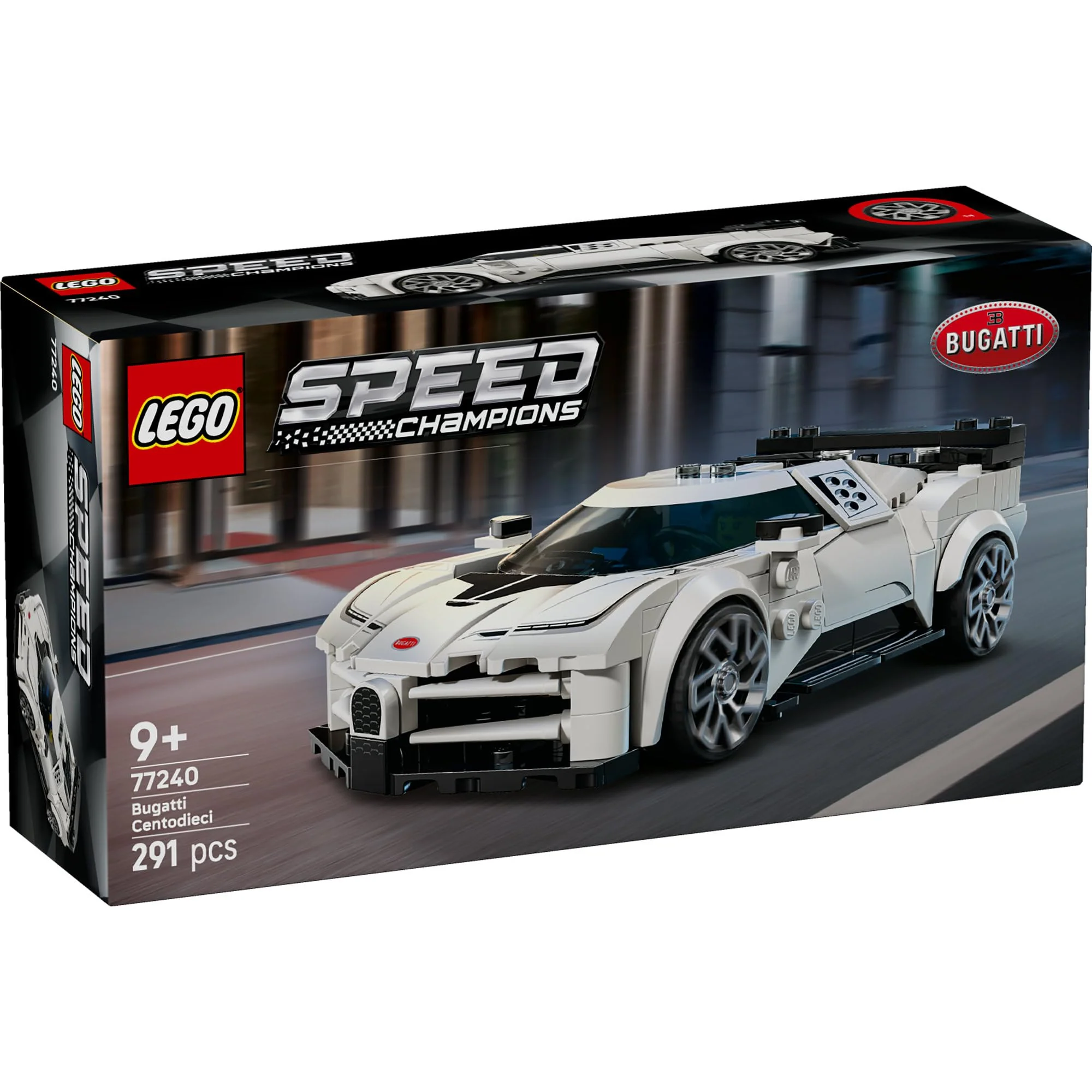 LEGO Speed Champions Bugatti Centodieci Hypersportwagen (77240); Spielzeug für Jungen und Mädchen; Bauset mit Auto und 1 Minifigur zum Sammeln; Geschenk für Kinder ab 9 Jahren - Image 8