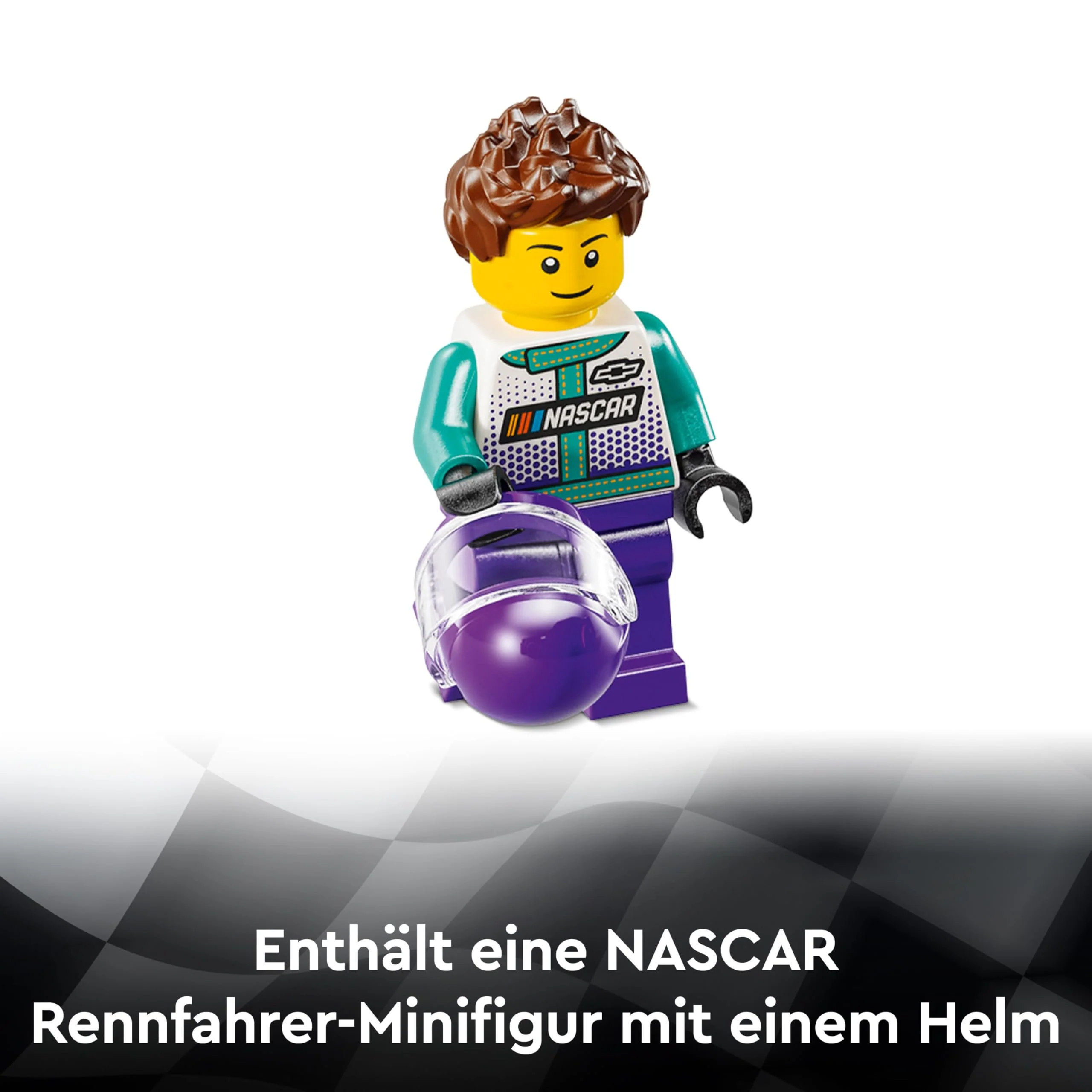 LEGO Speed Champions NASCAR Next Gen Chevrolet Camaro ZL1 Spielzeugauto; BAU- und Spielset mit Rennauto; Geschenk für Jungen und Mädchen ab 9 Jahren 76935 - Image 10