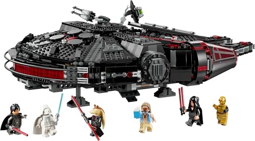 LEGO Star Wars 75389 Der Dunkle Falke – Spielzeug zum Ausstellen mit federbetriebenen Shootern, Kanonen und 6 Minifiguren, darunter C-3PO – Geschenk für Jungen ab 10 Jahren und Erwachsene - Image 4