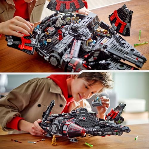 LEGO Star Wars 75389 Der Dunkle Falke – Spielzeug zum Ausstellen mit federbetriebenen Shootern, Kanonen und 6 Minifiguren, darunter C-3PO – Geschenk für Jungen ab 10 Jahren und Erwachsene - Image 5