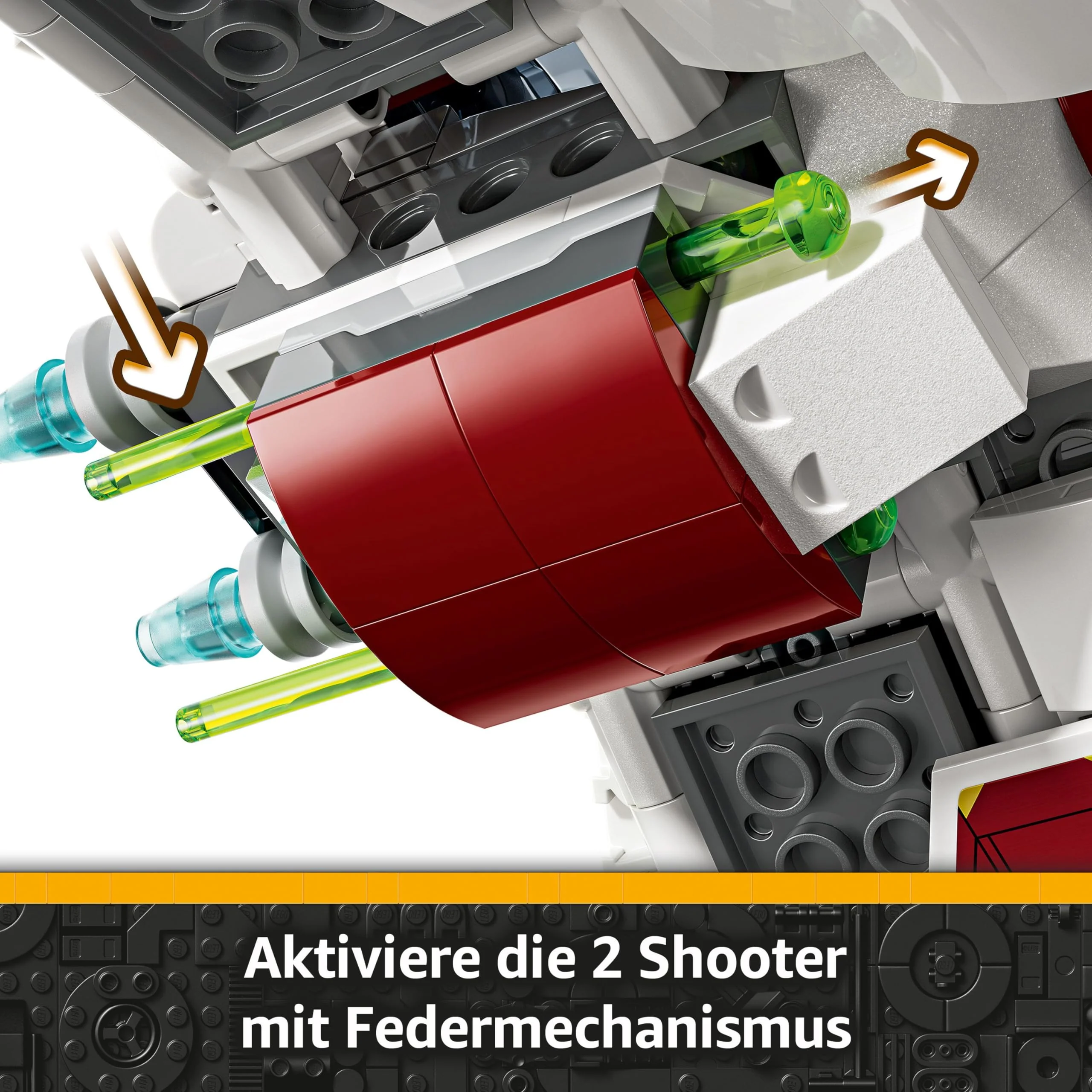 LEGO Star Wars 75401 Ahsokas Jedi Interceptor, Sternenjäger für Fans von The Clone Wars, Ahsoka Tano & Anakin Skywalker Minifiguren, mit Lichtschwertern und R7-A7, für Jungen und Mädchen ab 8 Jahren - Image 11