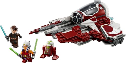 LEGO Star Wars 75401 Ahsokas Jedi Interceptor, Sternenjäger für Fans von The Clone Wars, Ahsoka Tano & Anakin Skywalker Minifiguren, mit Lichtschwertern und R7-A7, für Jungen und Mädchen ab 8 Jahren - Image 4