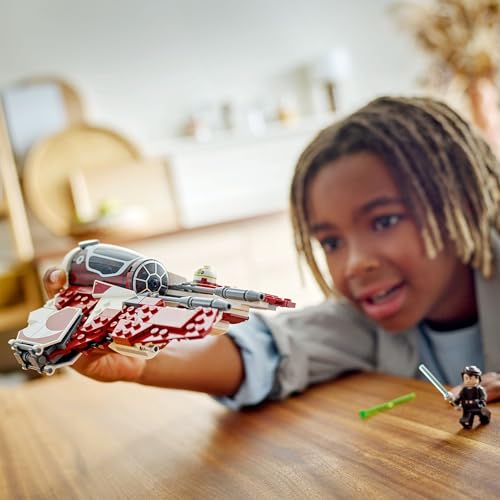 LEGO Star Wars 75401 Ahsokas Jedi Interceptor, Sternenjäger für Fans von The Clone Wars, Ahsoka Tano & Anakin Skywalker Minifiguren, mit Lichtschwertern und R7-A7, für Jungen und Mädchen ab 8 Jahren - Image 5