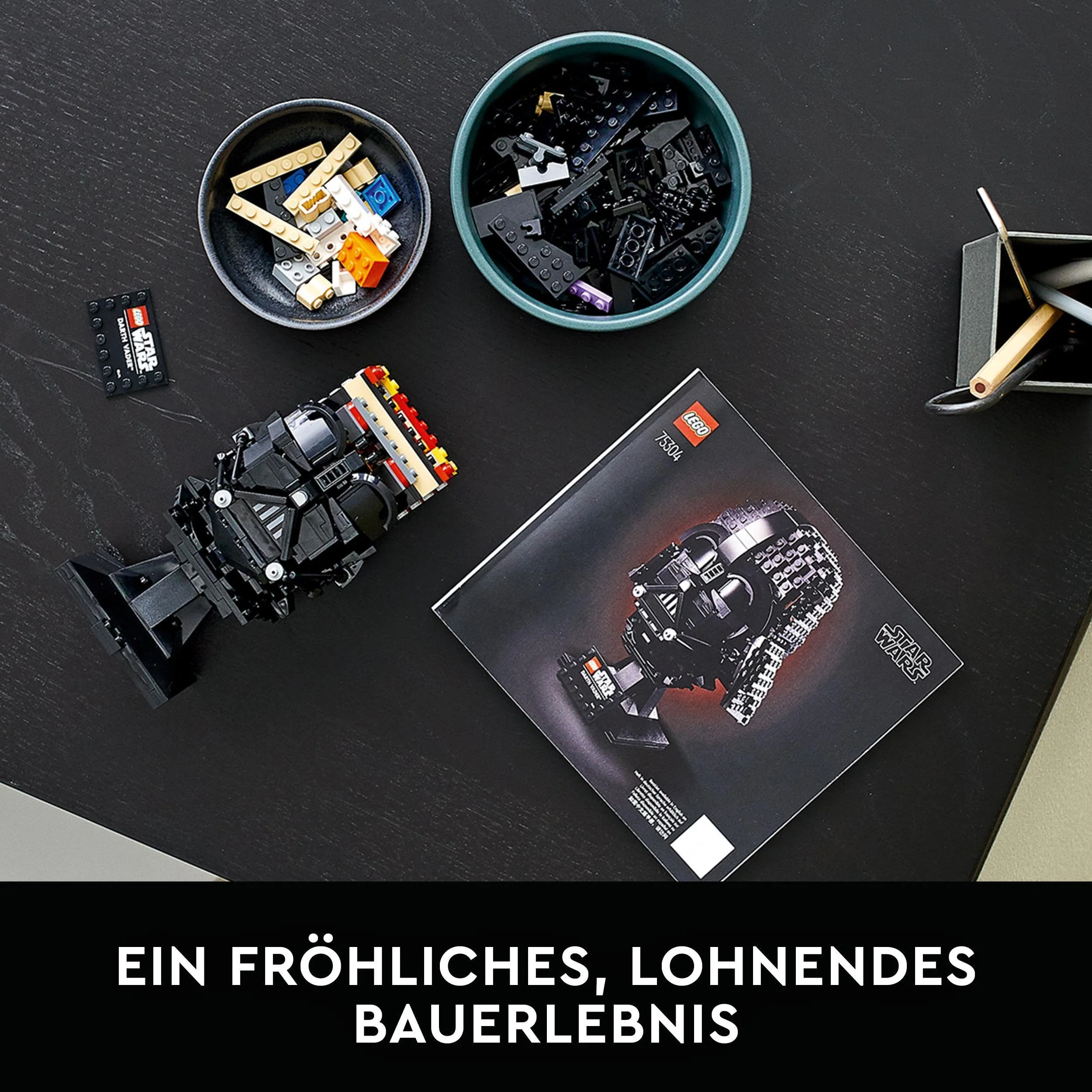 LEGO Star Wars Darth Vader Helm, Bauset für Erwachsene, Geschenkidee für Männer, Frauen, Ihn oder Sie, sammelbares Modell zum Bauen und Ausstellen 75304 - Image 3