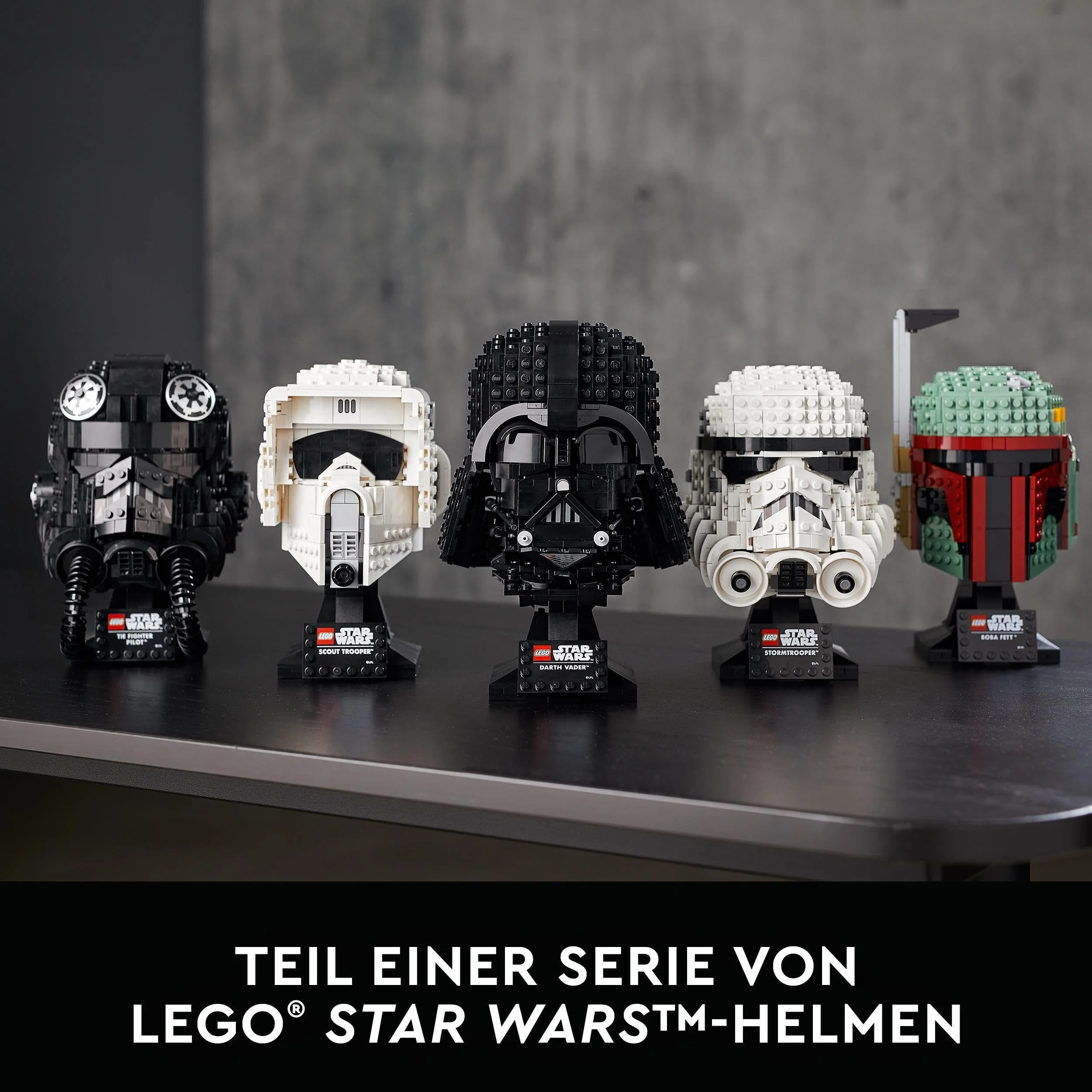 LEGO Star Wars Darth Vader Helm, Bauset für Erwachsene, Geschenkidee für Männer, Frauen, Ihn oder Sie, sammelbares Modell zum Bauen und Ausstellen 75304 - Image 4