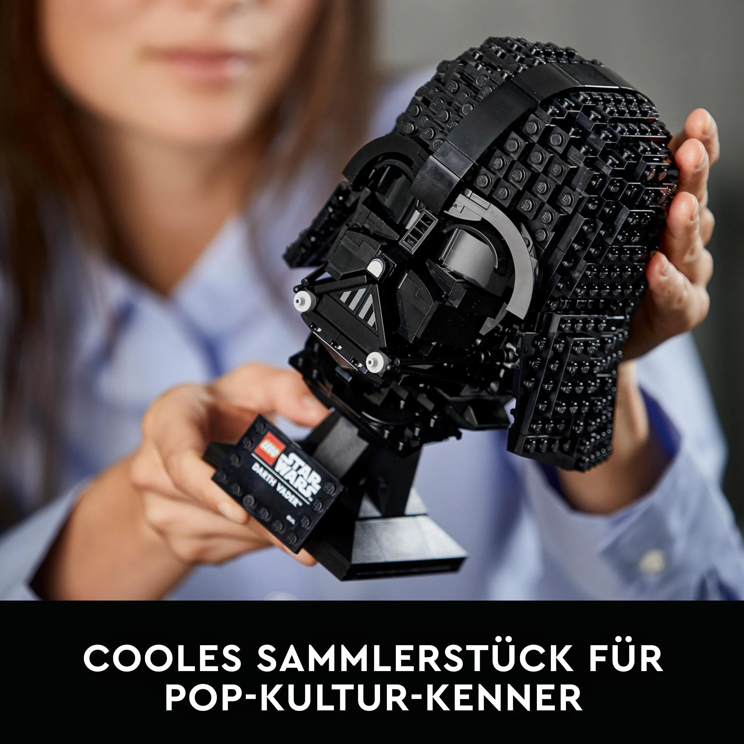 LEGO Star Wars Darth Vader Helm, Bauset für Erwachsene, Geschenkidee für Männer, Frauen, Ihn oder Sie, sammelbares Modell zum Bauen und Ausstellen 75304 - Image 6