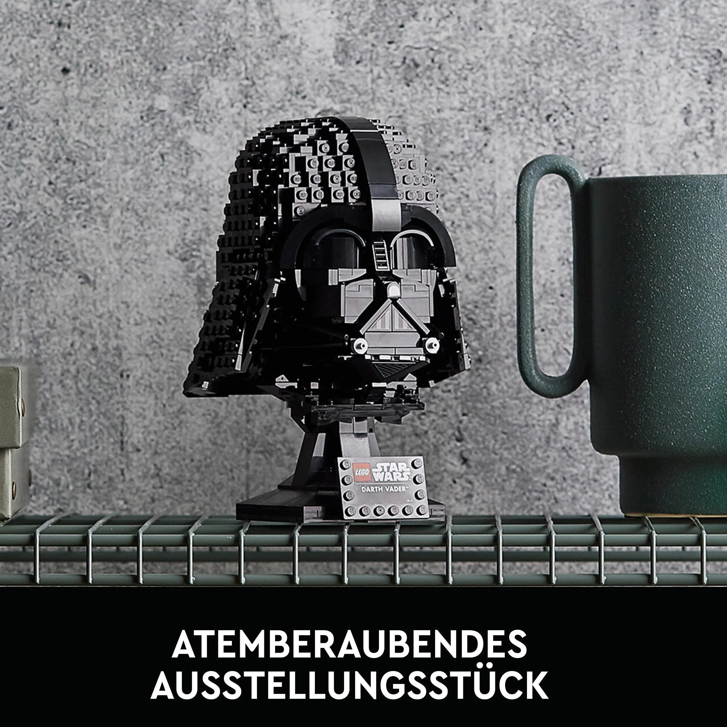 LEGO Star Wars Darth Vader Helm, Bauset für Erwachsene, Geschenkidee für Männer, Frauen, Ihn oder Sie, sammelbares Modell zum Bauen und Ausstellen 75304 - Image 8