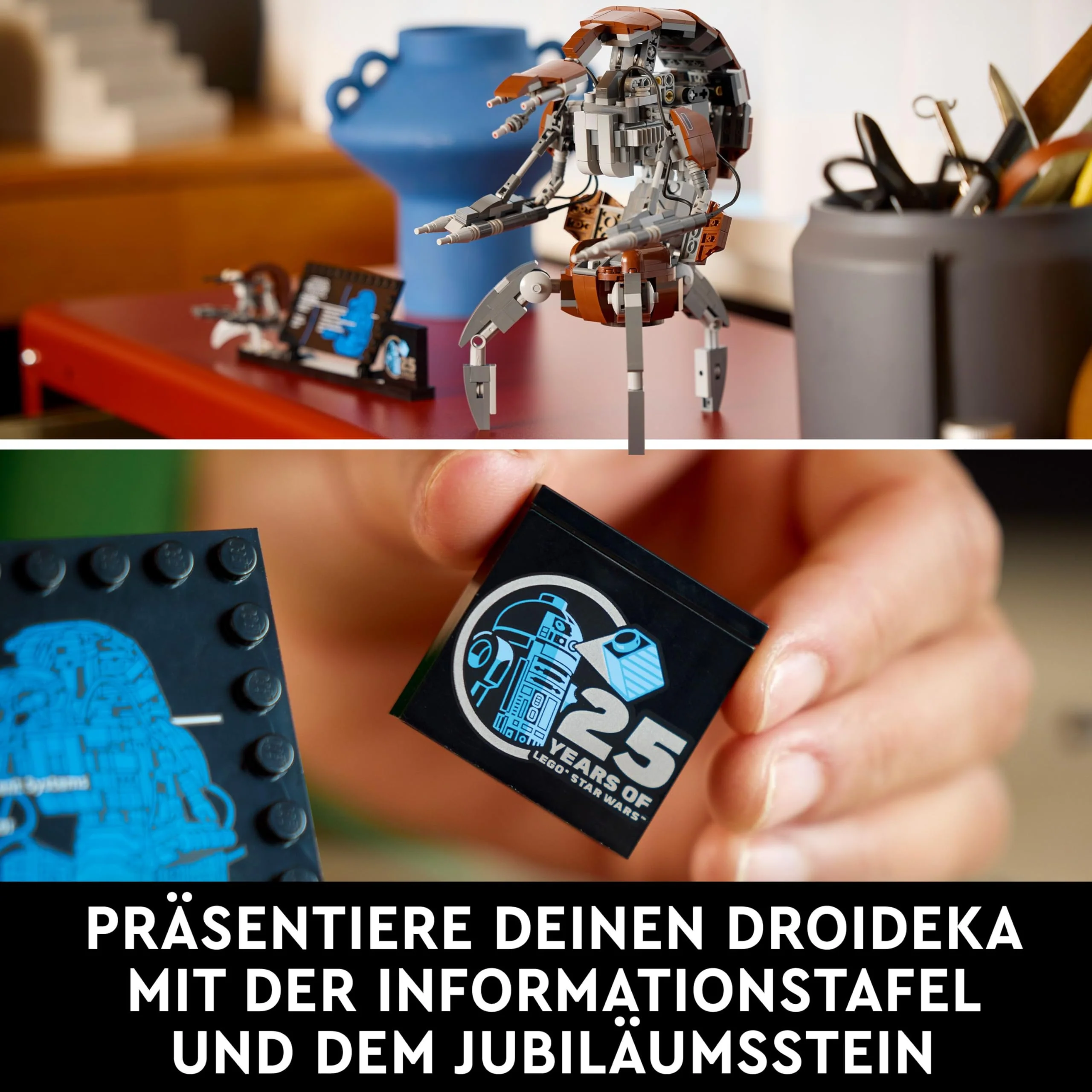 LEGO Star Wars Droideka Set, Droiden-Modellbausatz für Erwachsene, Deko für das Büro, Sammlerstück, Geschenkidee für Männer und Frauen 75381 - Image 7