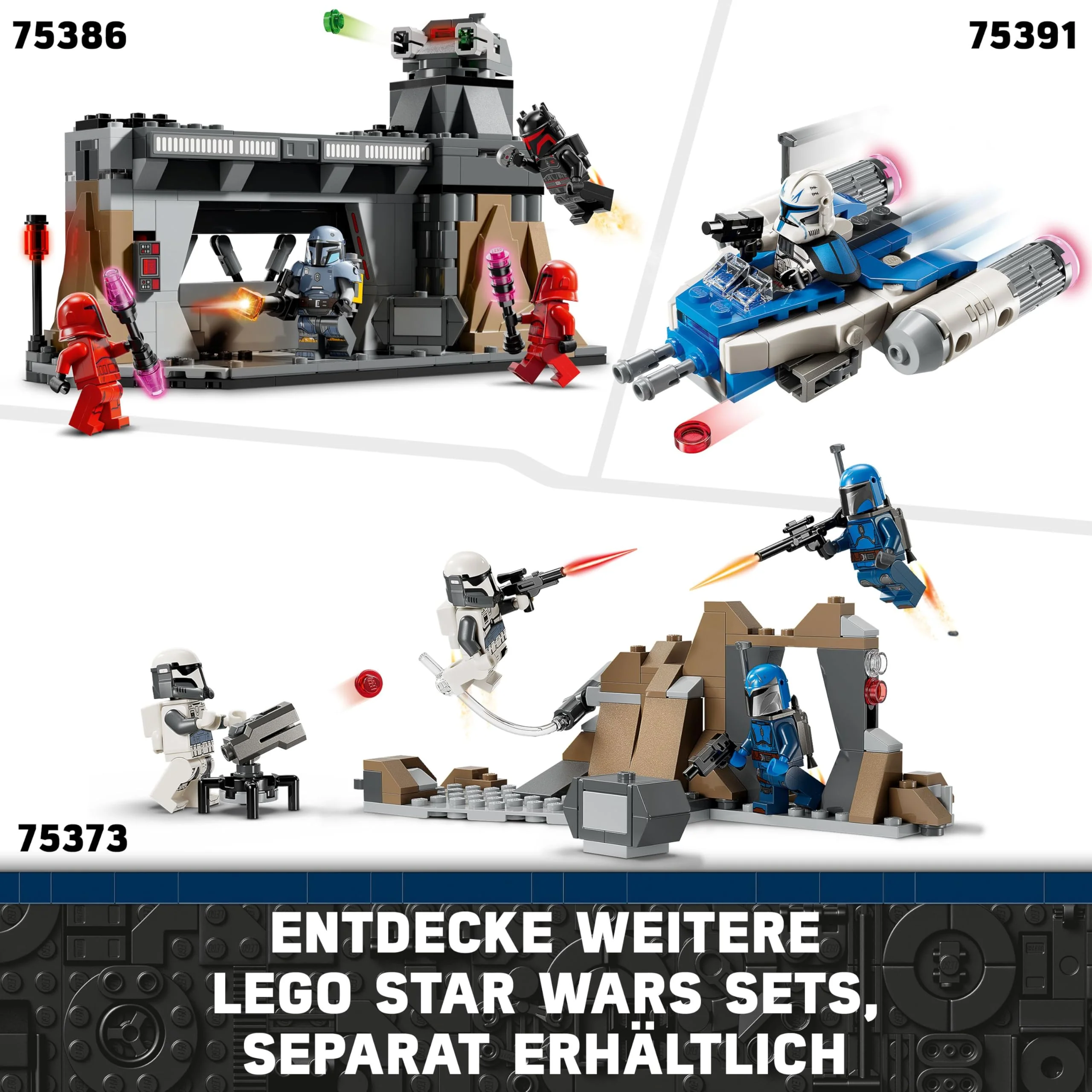 LEGO Star Wars Luke Skywalkers X-Wing Mech, Bauspielzeug Steinen zum Sammeln, Actionabenteuer, Geschenkidee für kreative Jungen und Mädchen ab 6 Jahren 75390 - Image 7