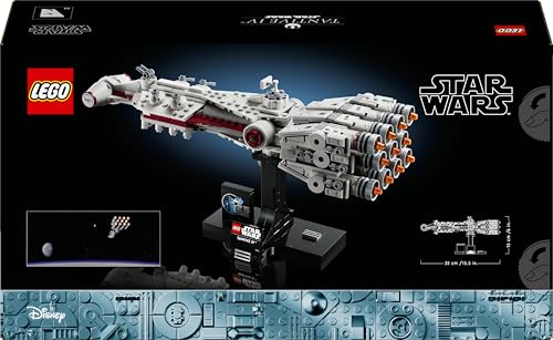 LEGO Star Wars: Tantive IV, Modell eines Sternenschiffs aus Star Wars: Eine Neue Hoffnung zum Bauen und Sammeln für Erwachsene, legendärer Sternjäger, Grandioses Geburtstags-Geschenk für Fans 75376 - Image 2