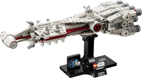 LEGO Star Wars: Tantive IV, Modell eines Sternenschiffs aus Star Wars: Eine Neue Hoffnung zum Bauen und Sammeln für Erwachsene, legendärer Sternjäger, Grandioses Geburtstags-Geschenk für Fans 75376 - Image 4
