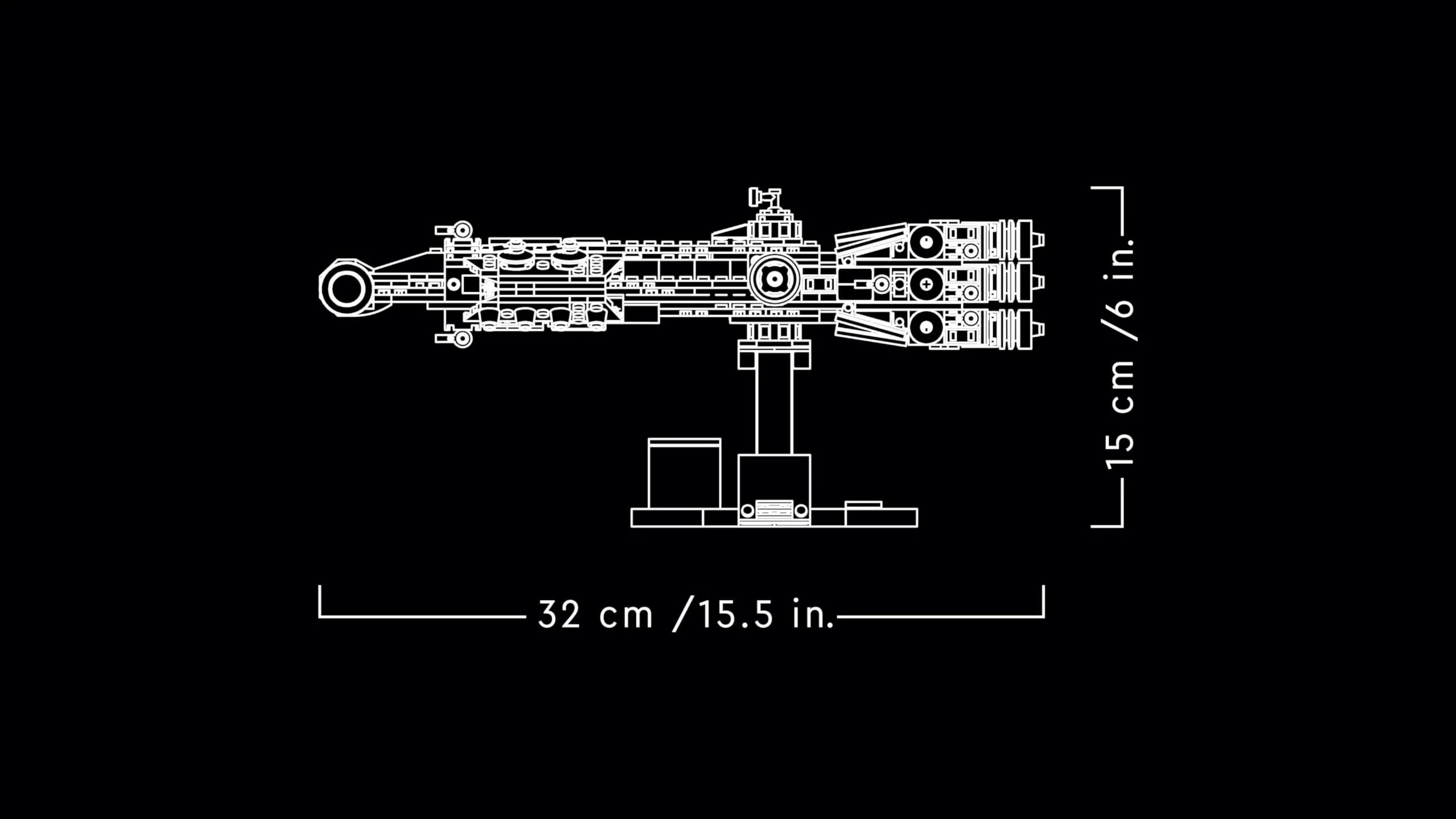 LEGO Star Wars: Tantive IV, Modell eines Sternenschiffs aus Star Wars: Eine Neue Hoffnung zum Bauen und Sammeln für Erwachsene, legendärer Sternjäger, Grandioses Geburtstags-Geschenk für Fans 75376 - Image 6