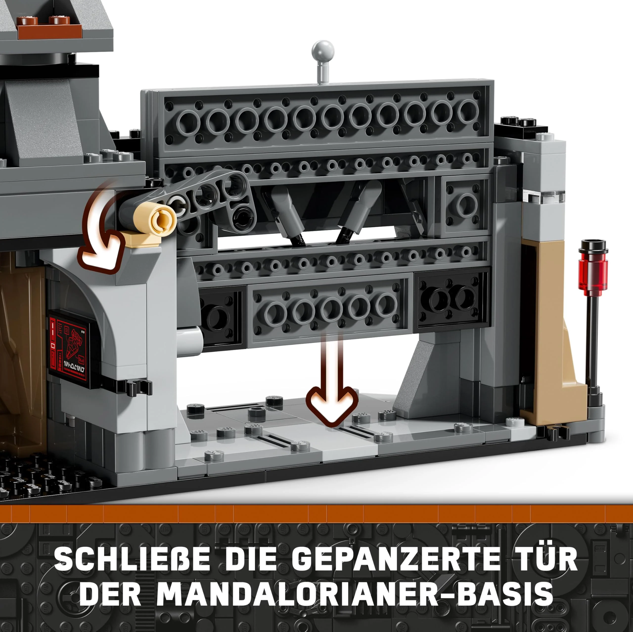 LEGO Star Wars: The Mandalorian Duell zwischen Paz Vizsla and Moff Gideon, Bauspielzeug zum Sammeln für Kinder, Geschenkidee für kreative Jungen und Mädchen ab 7 Jahren, Mandalorianer-Spielzeug 75386 - Image 7