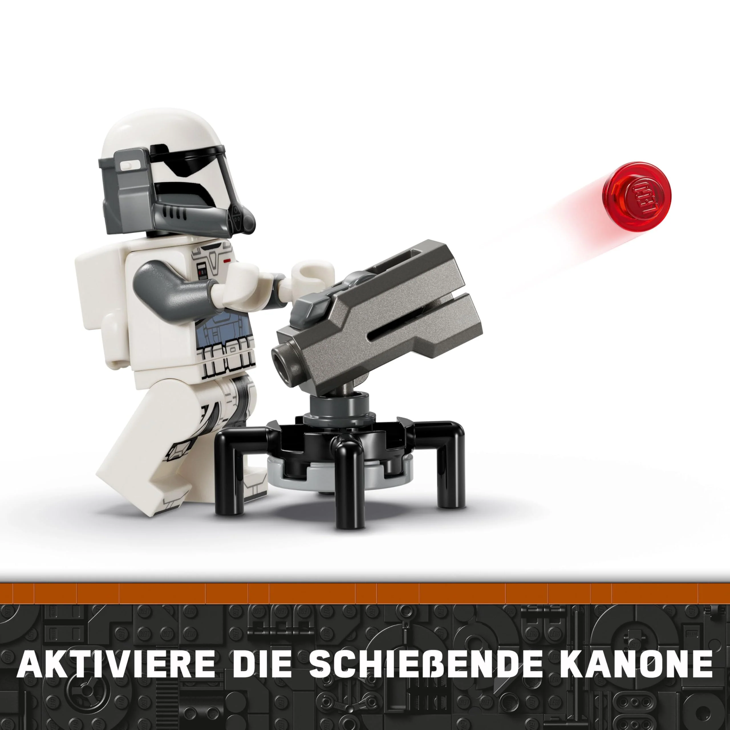 LEGO Star Wars: The Mandalorian Hinterhalt auf Mandalore Battle Pack, Abenteuer-Bauspielzeug für Kinder, Action-Spielset zum Sammeln, Geschenkidee für Jungen und Mädchen 75373 - Image 10