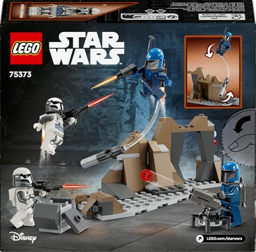 LEGO Star Wars: The Mandalorian Hinterhalt auf Mandalore Battle Pack, Abenteuer-Bauspielzeug für Kinder, Action-Spielset zum Sammeln, Geschenkidee für Jungen und Mädchen 75373 - Image 2
