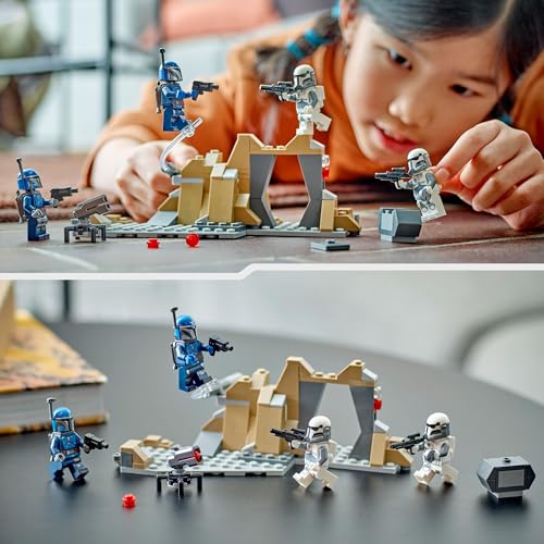 LEGO Star Wars: The Mandalorian Hinterhalt auf Mandalore Battle Pack, Abenteuer-Bauspielzeug für Kinder, Action-Spielset zum Sammeln, Geschenkidee für Jungen und Mädchen 75373 - Image 5
