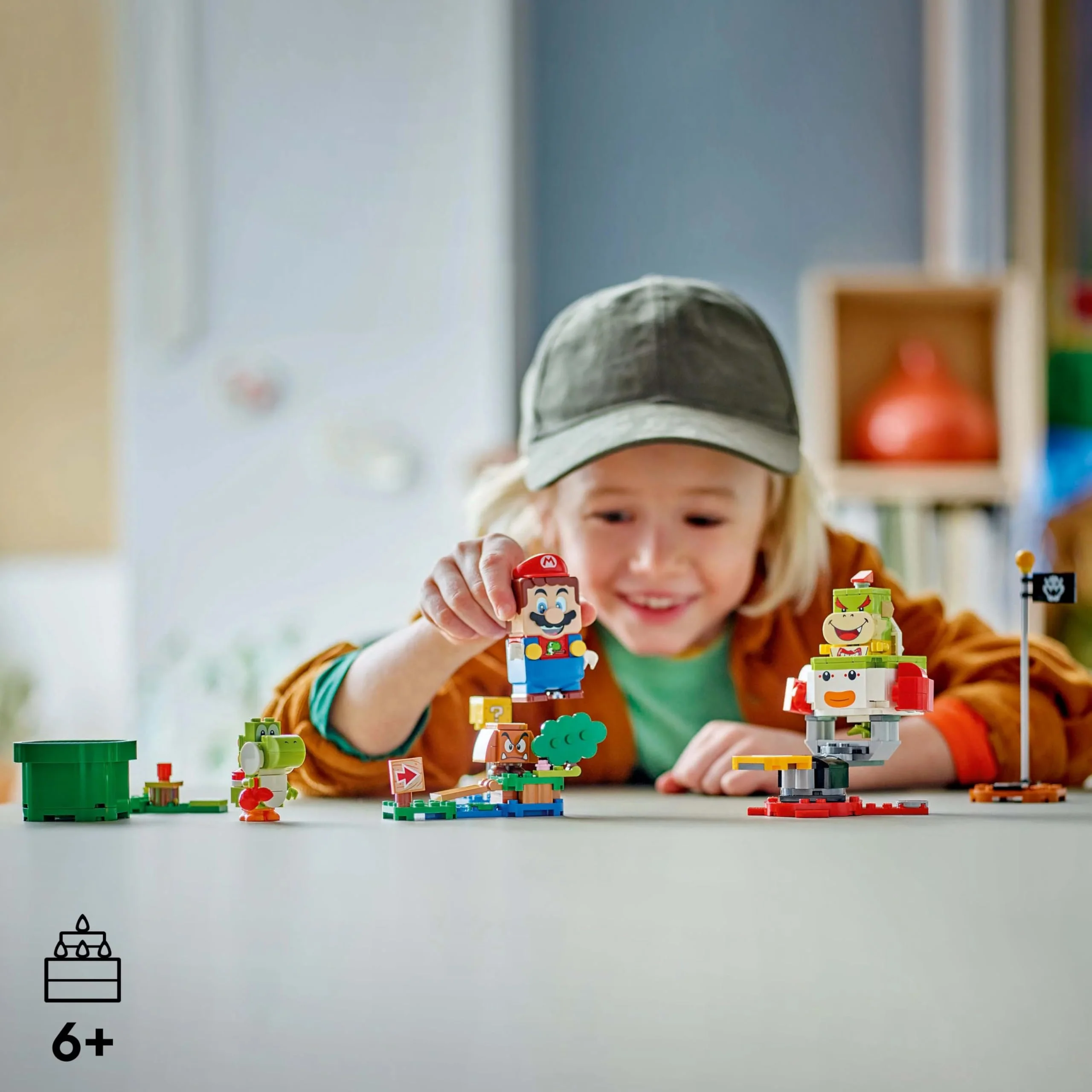LEGO Super Mario Abenteuer mit dem interaktiven Mario, Set mit Junior-Clown-Kutsche, Spielzeug-Yoshi, Nintendo Geschenk für Jungen, Mädchen und Gamer ab 6 Jahren 71439 - Image 12