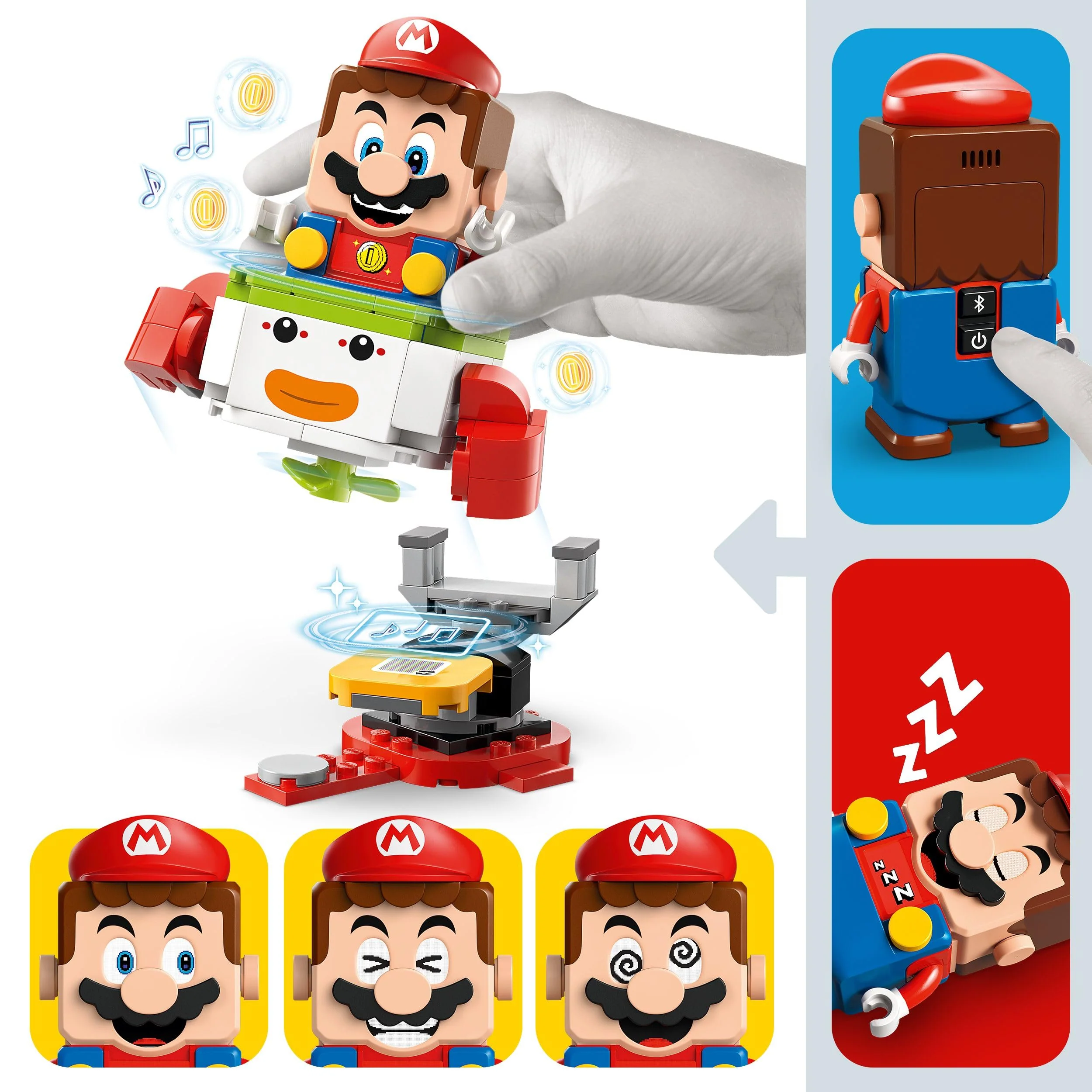 LEGO Super Mario Abenteuer mit dem interaktiven Mario, Set mit Junior-Clown-Kutsche, Spielzeug-Yoshi, Nintendo Geschenk für Jungen, Mädchen und Gamer ab 6 Jahren 71439 - Image 9