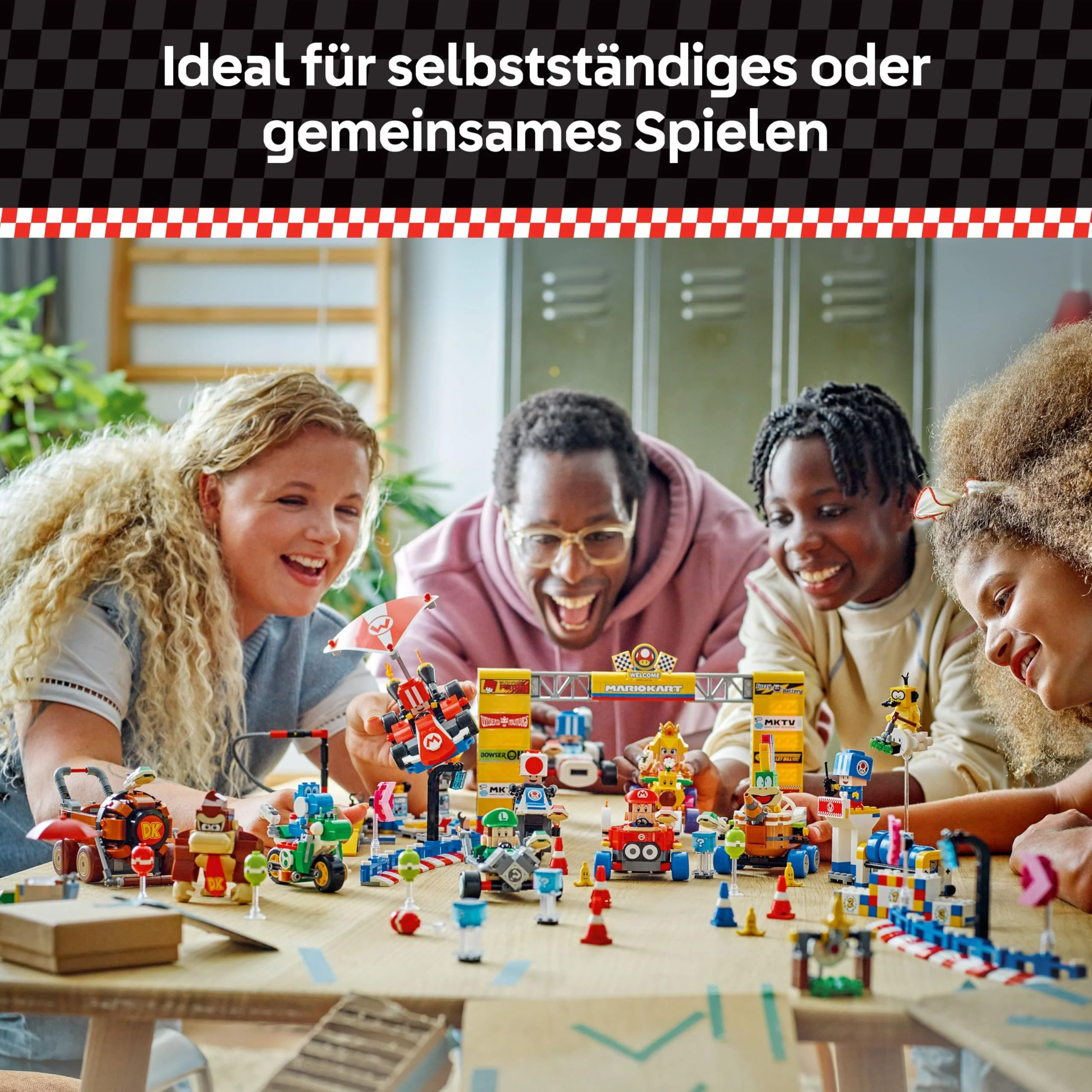 LEGO Super Mario: Mario Kart – Baby Peach & Grand Prix-Set, Nintendo Figuren – Toad, Lakitu, Baby Peach und Lemmy, Geschenk für Jungen, Mädchen und Gamer ab 8 Jahren, Abenteuer Spielzeug 72036 - Image 7