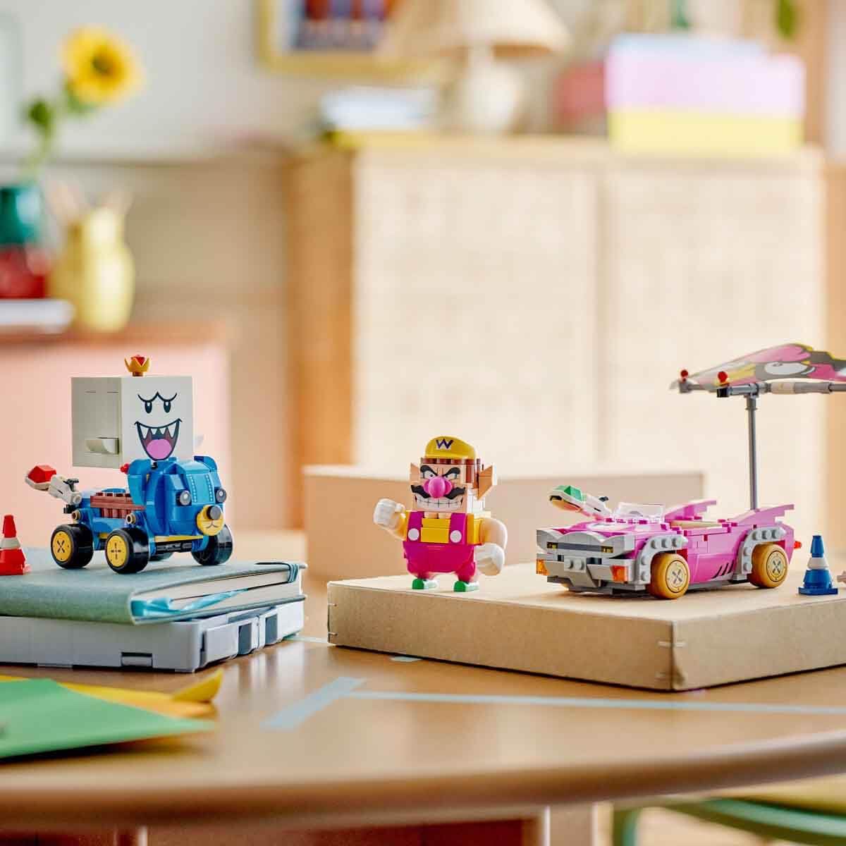 LEGO Super Mario: Mario Kart - Wario & König Buu Huu - Interaktives Spielzeug mit 2 Autos und 2 Figuren zum Spielen und Ausstellen - Gaming Geschenk für Jungen und Mädchen ab 8 Jahren - 72038 - Image 9