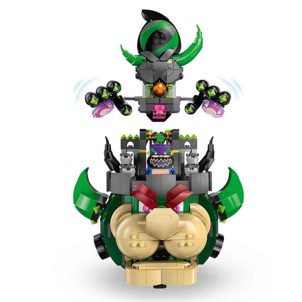 LEGO Super Mario Prinz Florian & Schloss Bowser - Interaktives Spielzeug mit 4 Figuren - Pinker Yoshi & Stand zum Spielen & Ausstellen - Gamer Geschenk für Jungen & Mädchen ab 9 Jahren - 72042 - Image 9