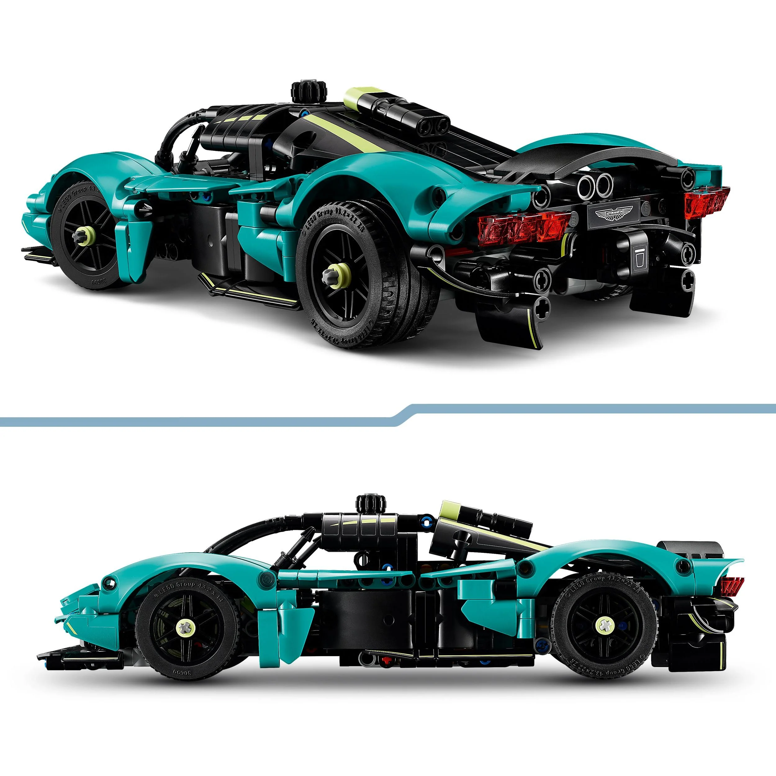 LEGO Technic Aston Martin Valkyrie Rennwagen Spielzeug - Modell-Bauset mit V12-Motor und aufklappbaren Flügeltüren - Sammlergeschenk für Jungen und Mädchen ab 9 Jahren - 42208 - Image 7