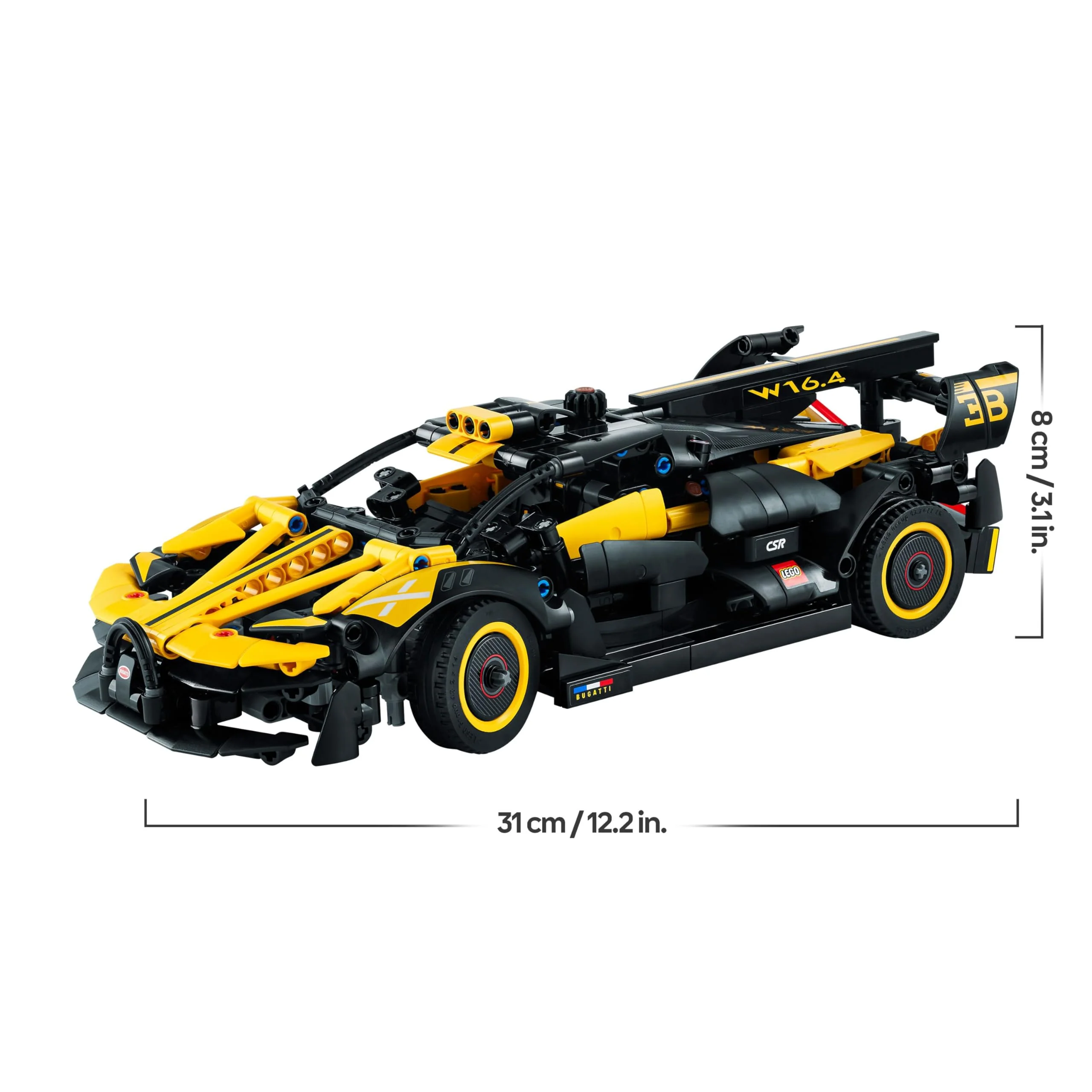 LEGO Technic Bugatti-Bolide, Auto-Modellbausatz, Sportwagen-Spielzeug, ikonisches Auto Set zum Sammeln, Bauspielzeug ab 9 Jahren 42151 - Image 5