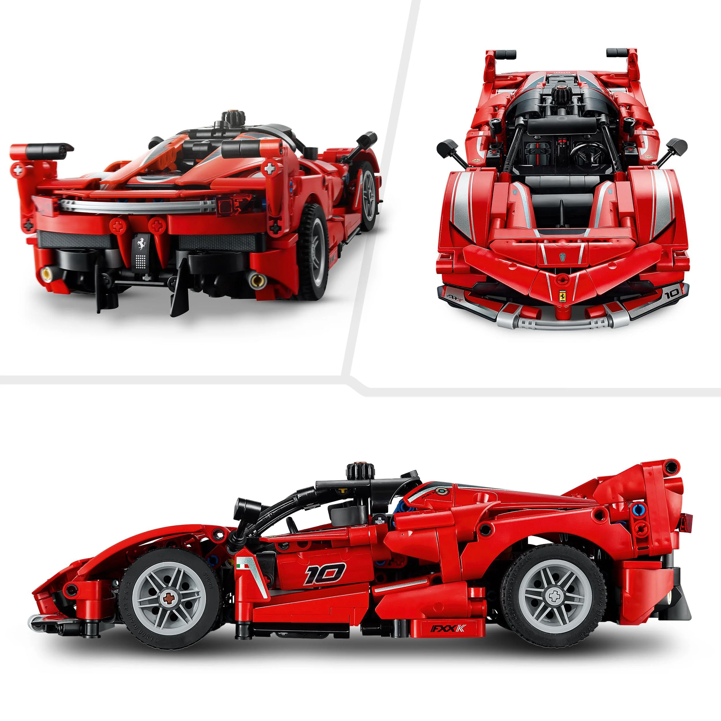 LEGO Technic Ferrari FXX K Rennwagen Spielzeug – Automodell zum Bauen und Ausstellen mit V12-Motor und beweglichen Kolben – Motorsport Geschenk für Jungen ab 10 Jahren – 42212 - Image 5