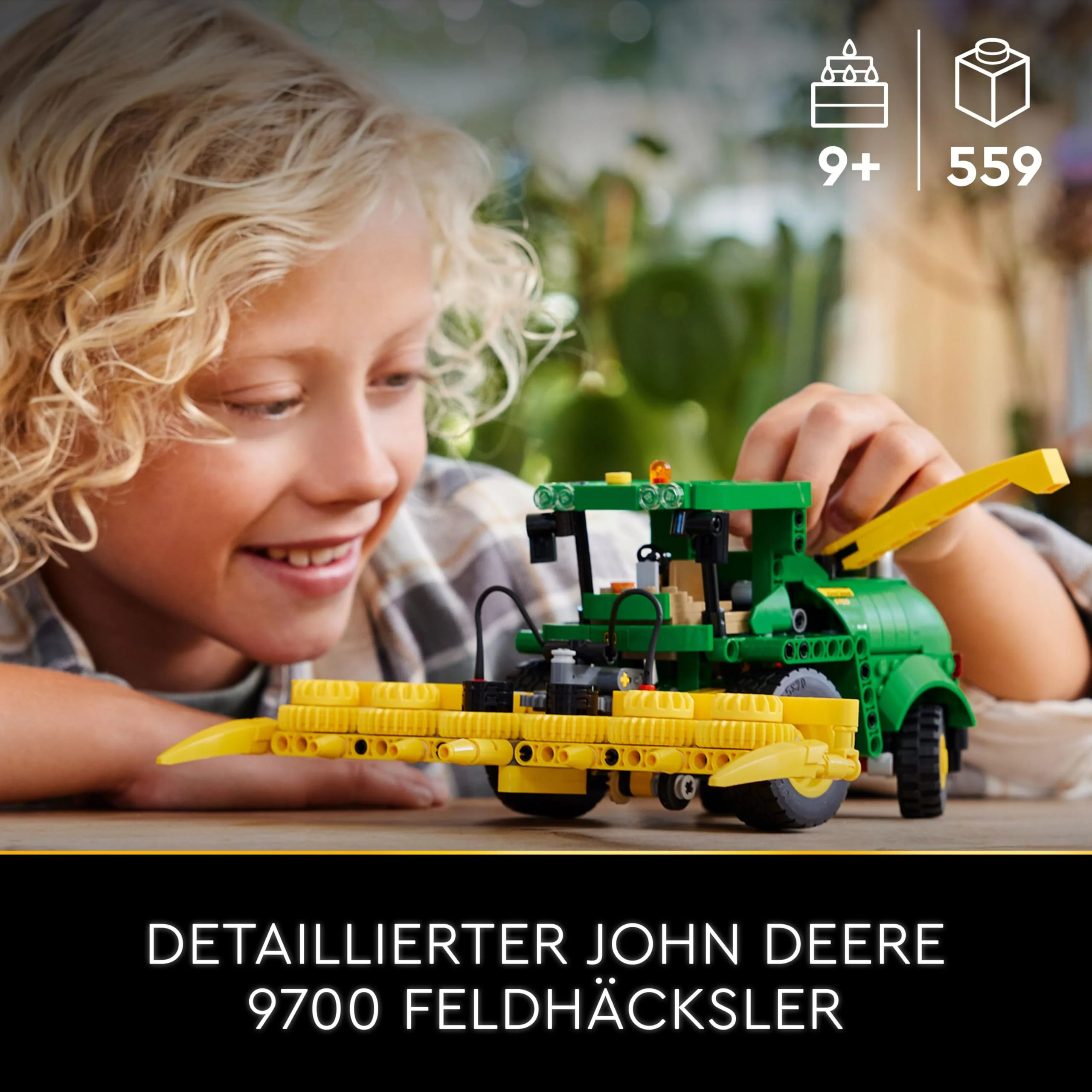 LEGO Technic John Deere 9700 Forage Harvester, Traktor-Spielzeug für Kinder, Bauernhof-Set, Fahrzeug-Modell mit realistischen Funktionen, Geschenk für Jungen und Mädchen ab 9 Jahren 42168 - Image 12
