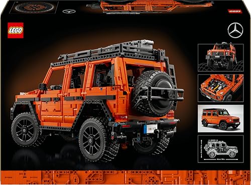 LEGO Technic Mercedes-Benz G 500 Professional Line, Bauset mit Auto-Modell der G-Klasse, Geschenk für Erwachsene, Luxusgeländewagen Set, Mercedes-Sammlerstück, Spielzeug-Auto 42177 - Image 2