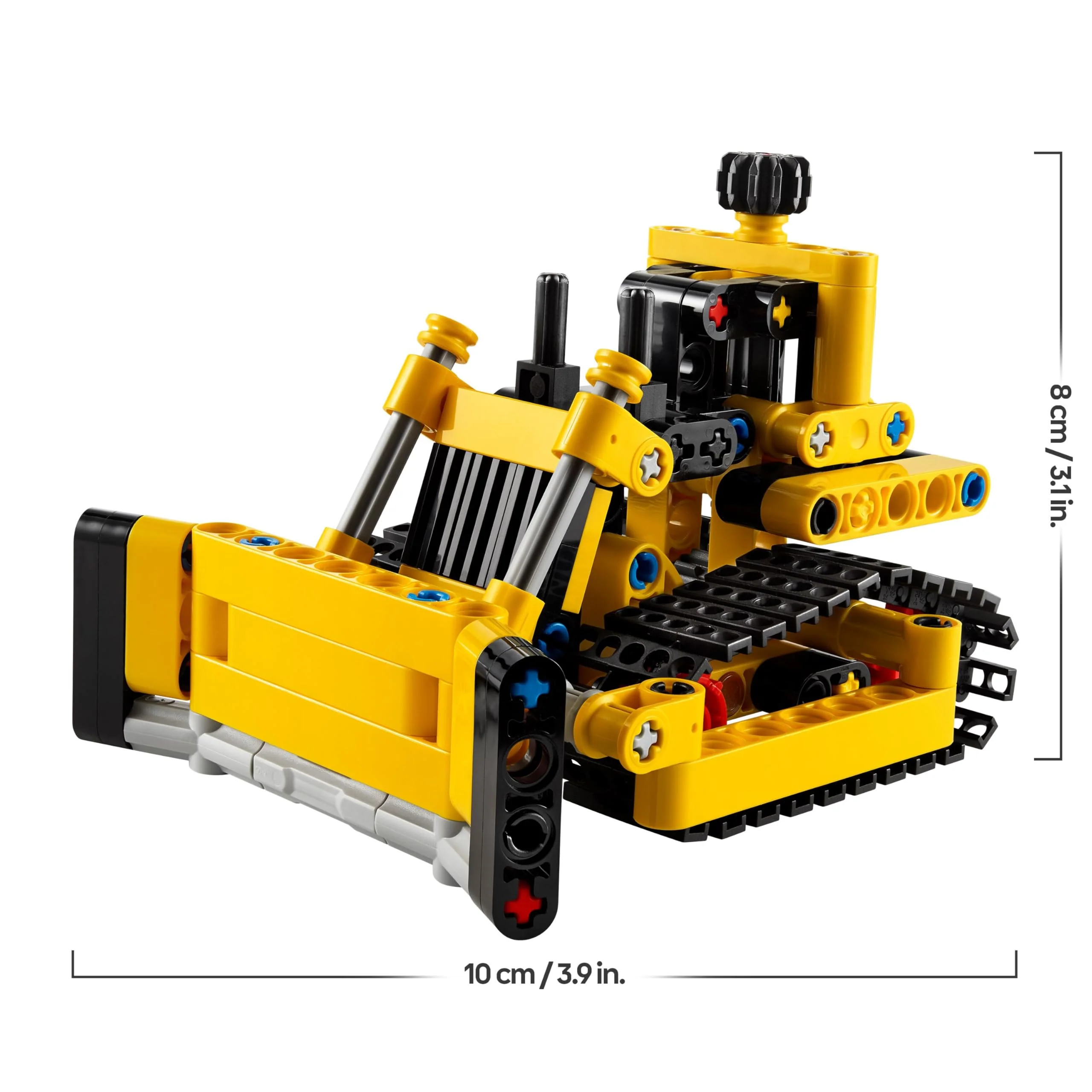 LEGO Technic Schwerlast Bulldozer, Spielzeug-Planierraupe zum Bauen, Ergänze Deine Baustelle, Konstruktionsspielzeug für Kinder, Technik-Geschenk für Jungs und Mädchen ab 7 Jahren 42163 - Image 6