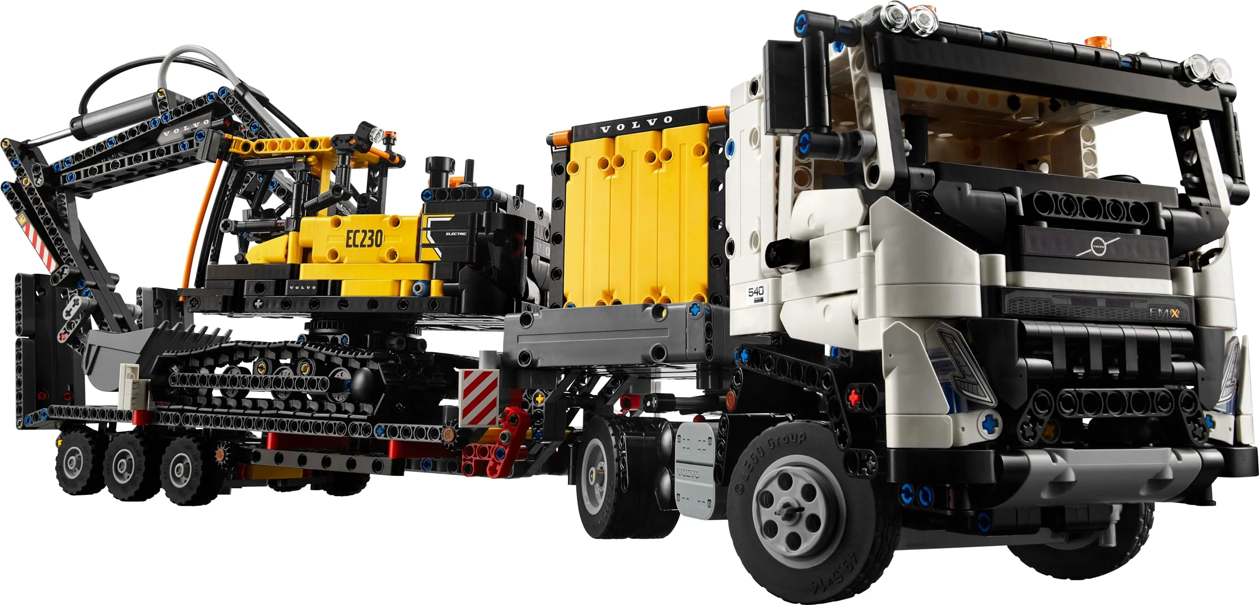 LEGO Technic Volvo FMX LKW mit EC230 Electric Raupenbagger, Kinderspielzeug, Geschenkset für Jungen und Mädchen ab 10 Jahren, Spielzeug Baufahrzeuge, Bagger-Spielzeugset 42175 - Image 9