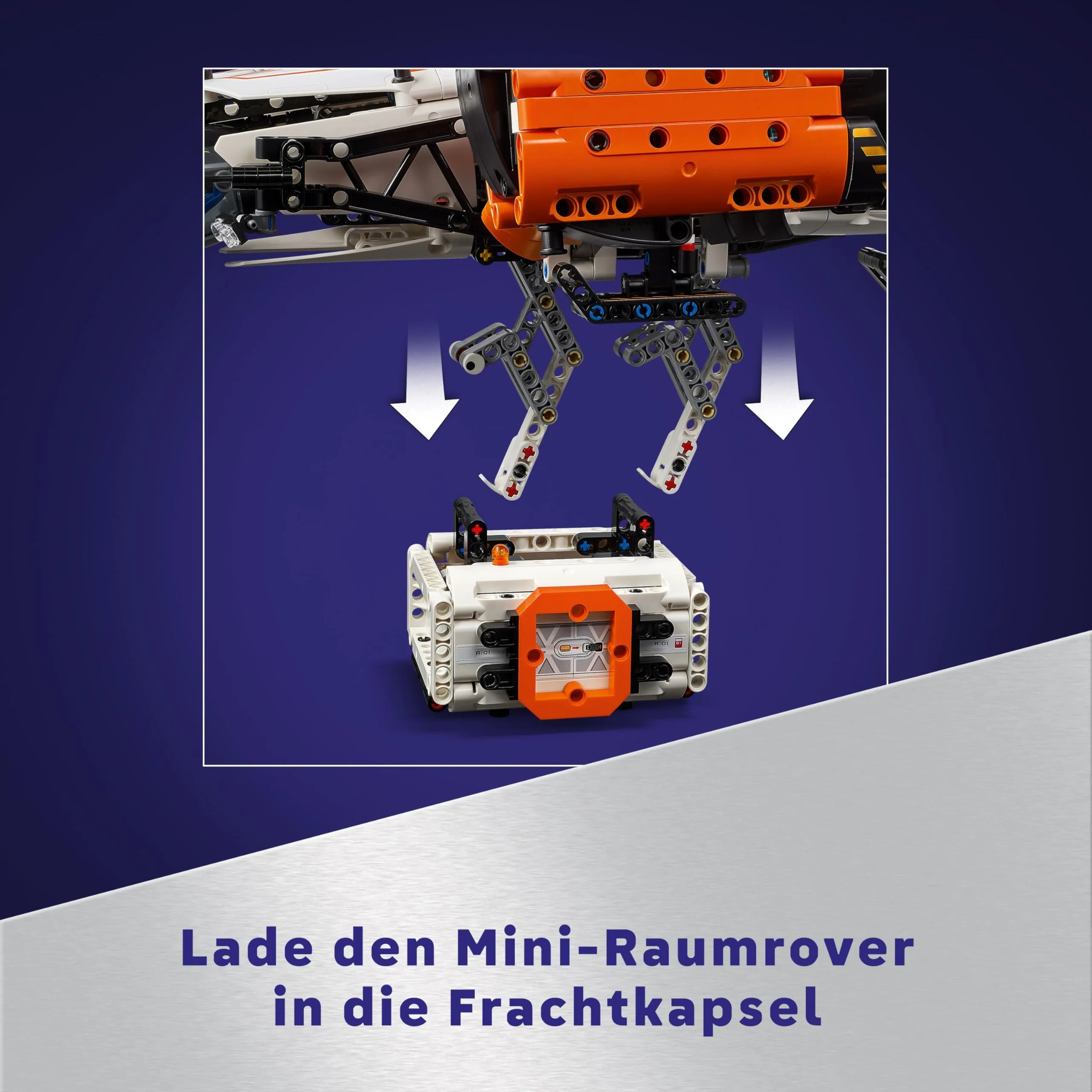 LEGO Technic VTOL-Schwerlastraumfrachter LT81, Space Bauset, Weltraum-Spielzeug, Raumschiff, Spielset mit Mini-Rover, Geschenk für Jungen & Mädchen ab 10 Jahren 42181 - Image 9
