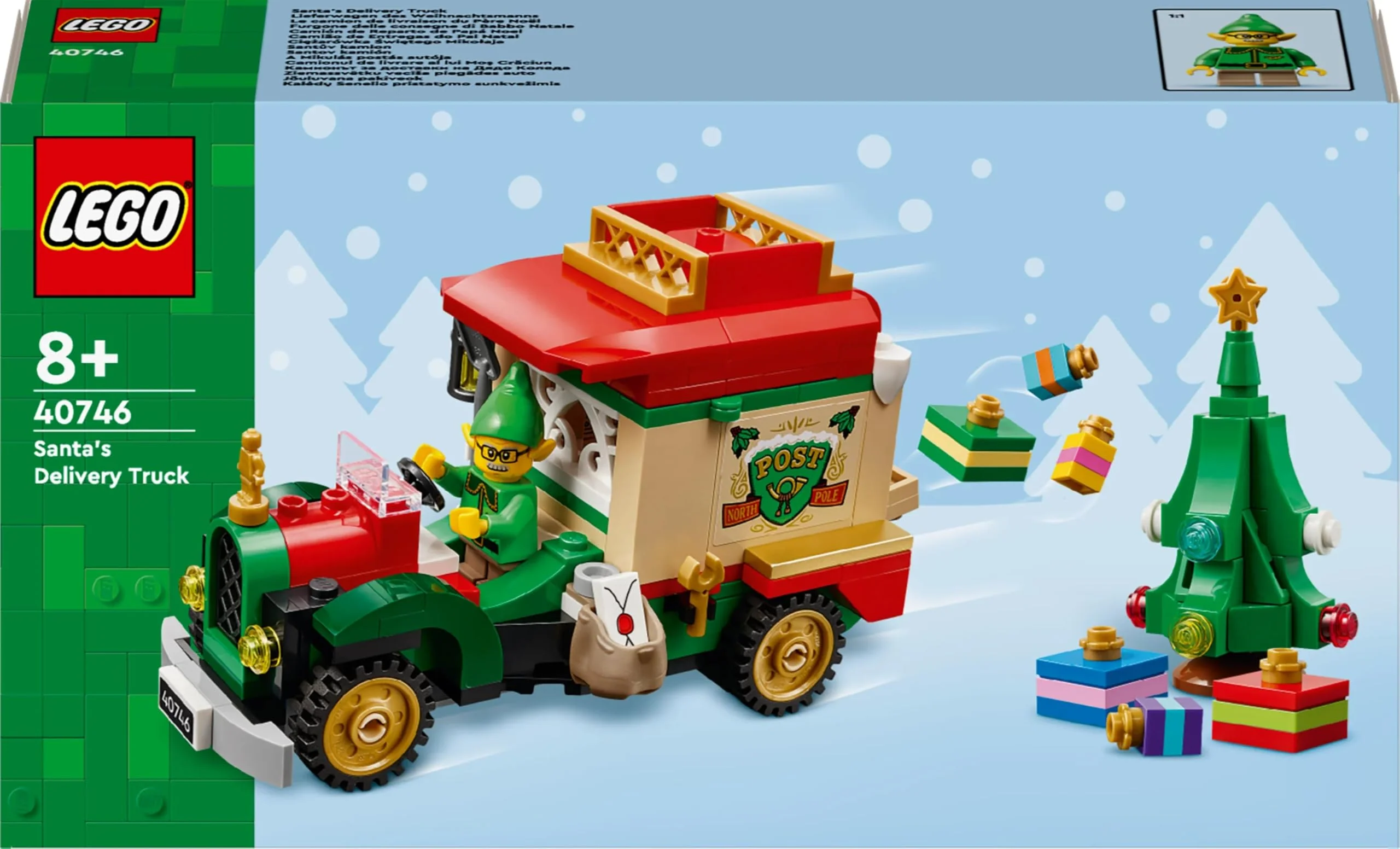 LEGO - Verschiedene Christbaumanhänger - Farbenfrohes Spielzeug mit Weihnachtsbaum, Geschenken und Dekorationen – DIY Spielset Jungen und Mädchen ab 8 Jahren – 40746 - Image 2