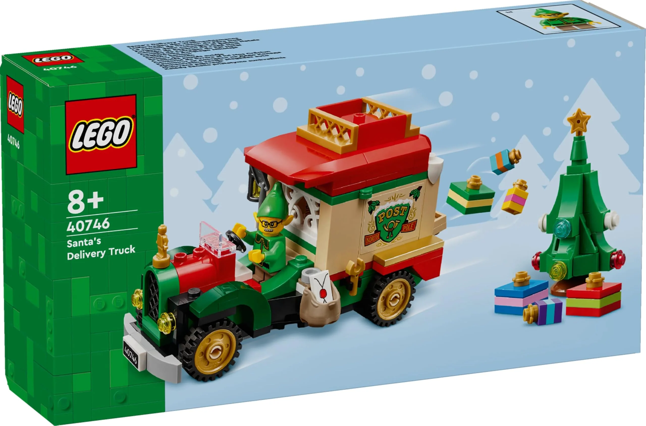 LEGO - Verschiedene Christbaumanhänger - Farbenfrohes Spielzeug mit Weihnachtsbaum, Geschenken und Dekorationen – DIY Spielset Jungen und Mädchen ab 8 Jahren – 40746 - Image 3