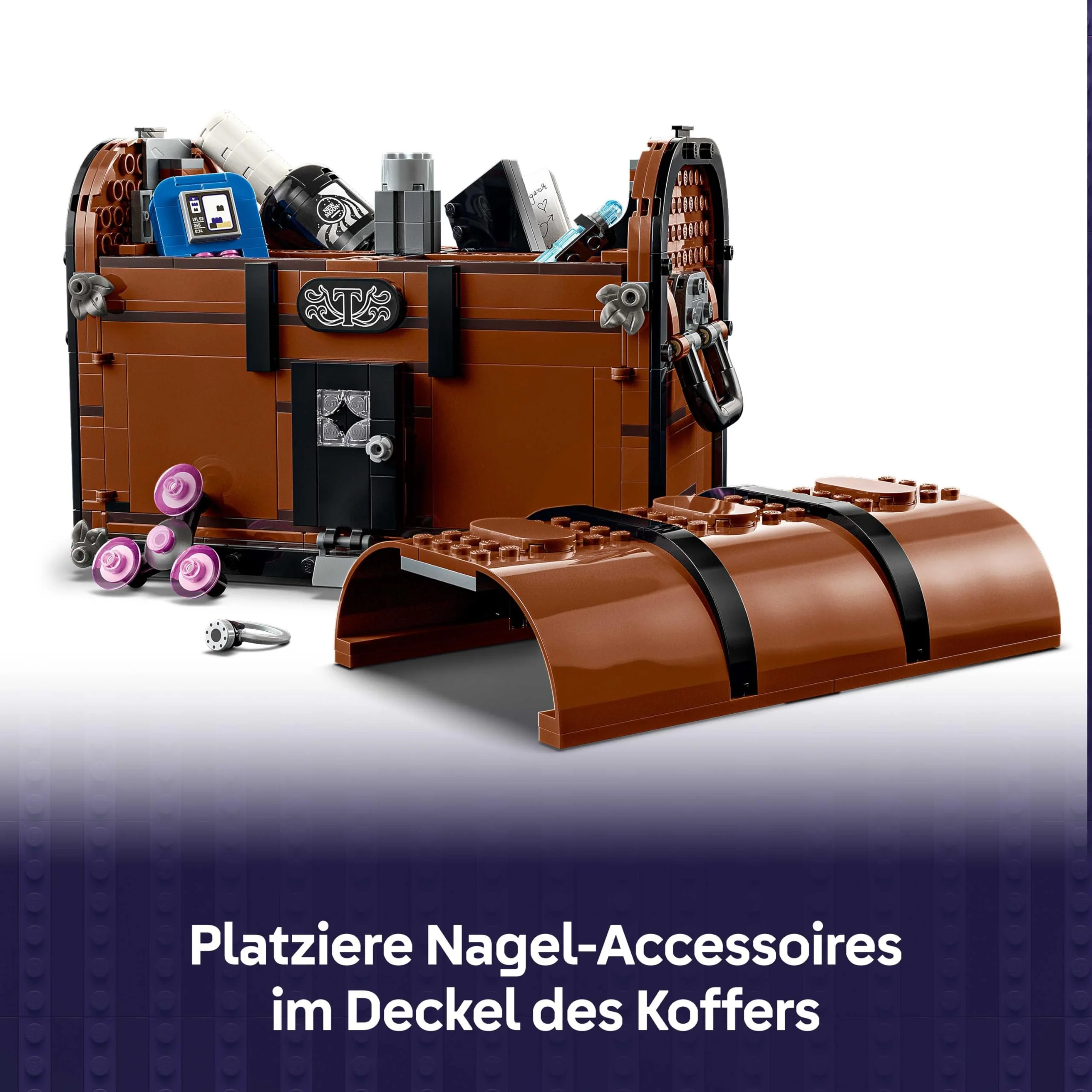 LEGO Wednesday - Die Wohnung des Eiskalten Händchens - Spielzeug zum Bauen mit Enid Minifigur, Händchen Figur & Zubehör - Spielset Geschenk für Mädchen, Jungen & Serienfans ab 12 Jahren - 76785 - Image 6