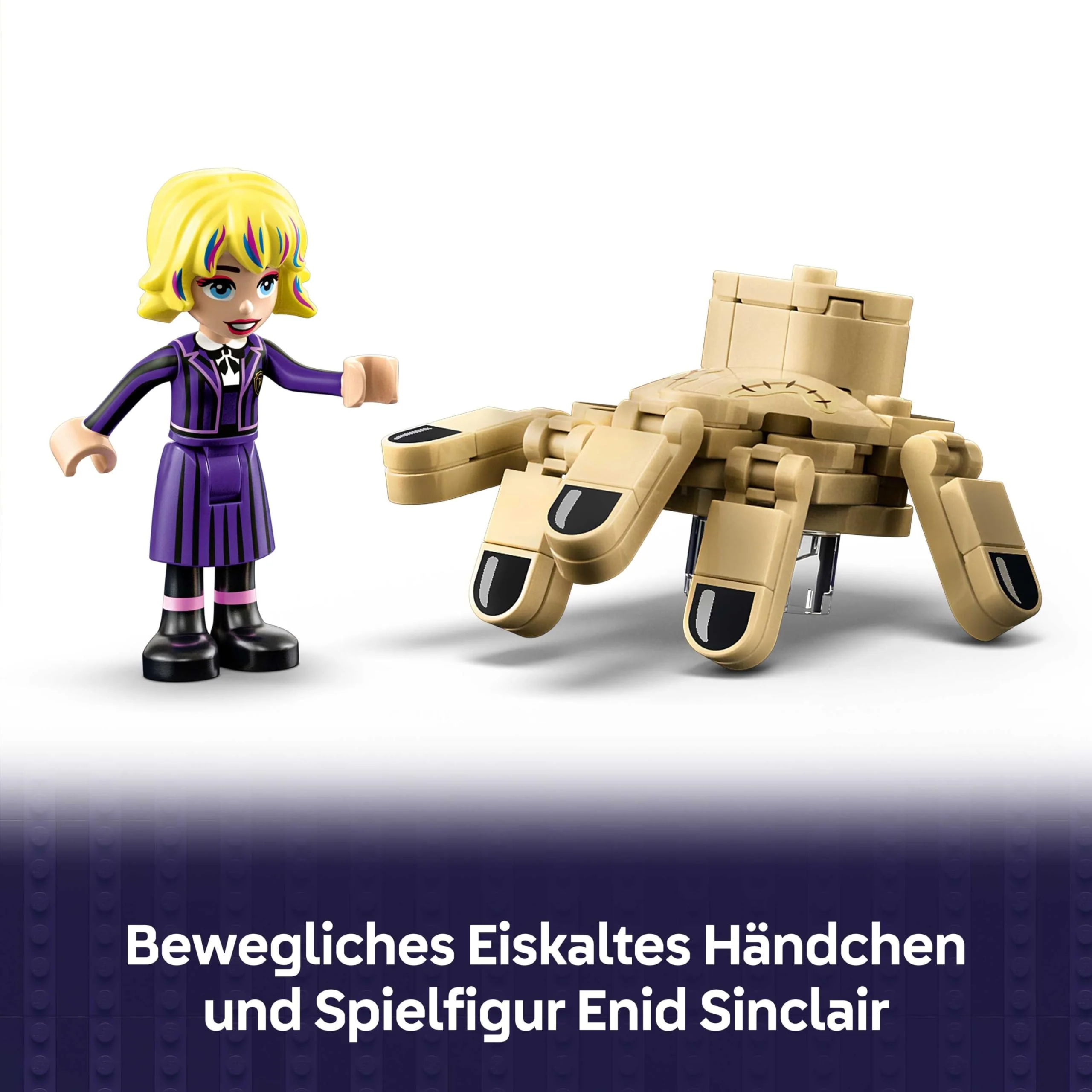 LEGO Wednesday - Die Wohnung des Eiskalten Händchens - Spielzeug zum Bauen mit Enid Minifigur, Händchen Figur & Zubehör - Spielset Geschenk für Mädchen, Jungen & Serienfans ab 12 Jahren - 76785 - Image 7