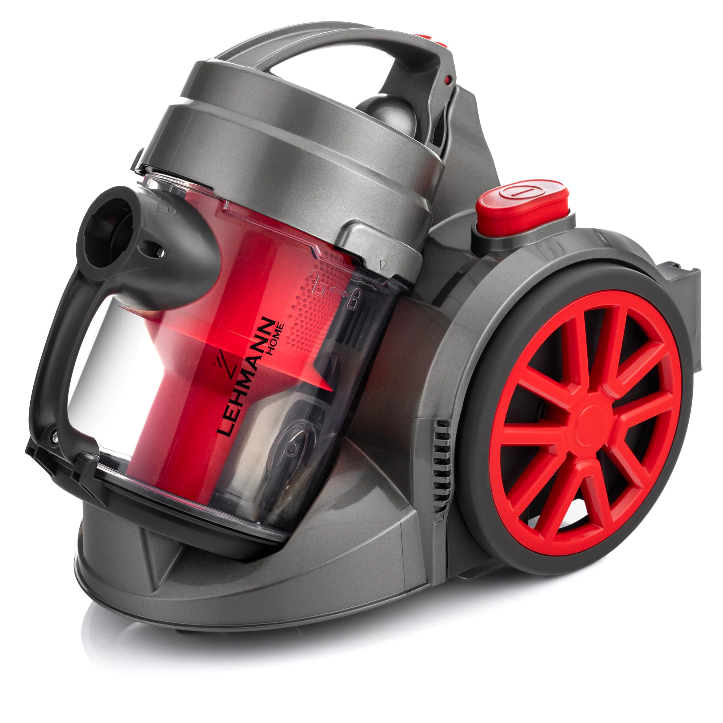 LEHMANN LHOCV-7018 Zyklon Staubsauger beutellos | Bodenstaubsauger mit Zyklontechnologie | Zylinder-Staubsauger mit Düsensatz | Hochleistungskraft 4000 Watt, HEPA-Filter, 1,8 L - Image 7
