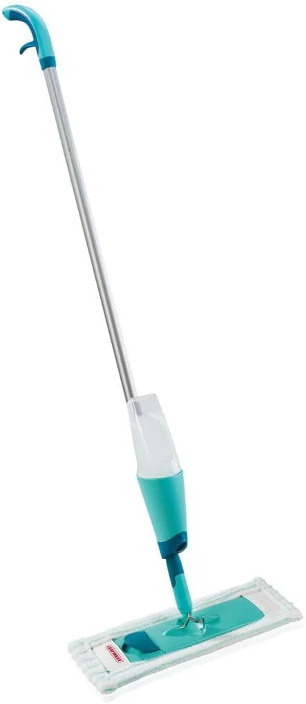 Leifheit Komfort Sprühwischer Easy Spray XL für schnelle Reinigung, Spray Mop mit Sprühdüse, Wischer mit Wassertank und 2-Faser-Wischbezug, Bodenwischer für alle Böden - Image 6