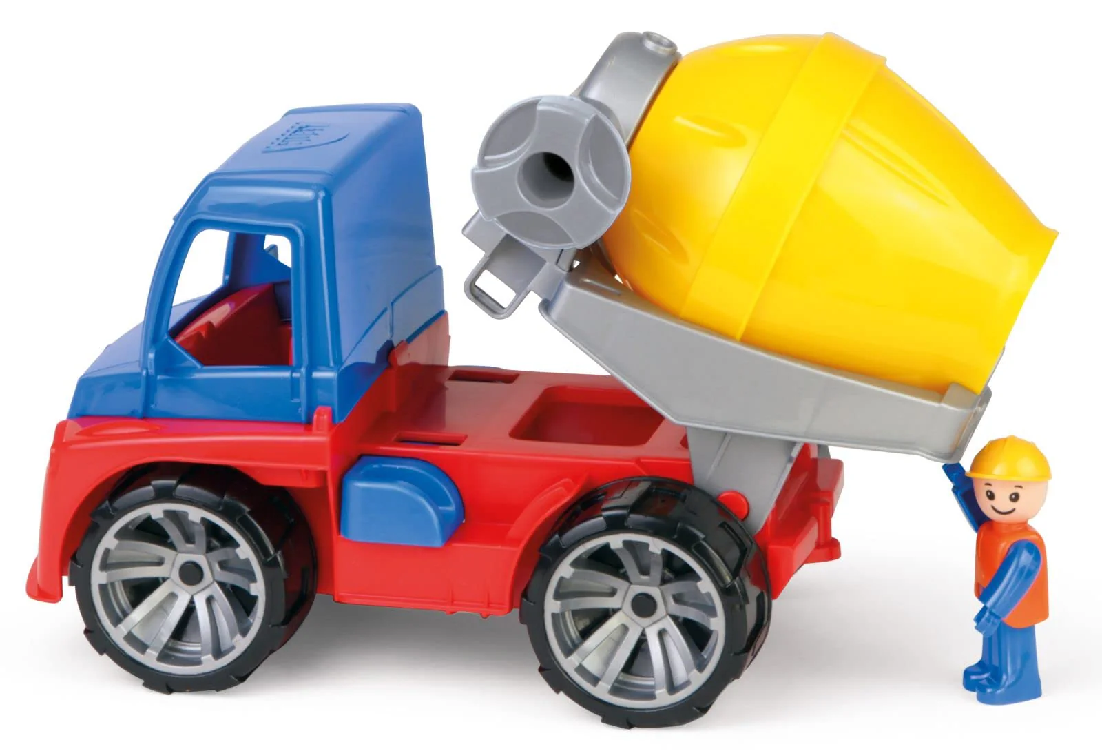 Lena SIMM Spielwaren 04413 - Truxx Betonmischer, ca. 29 cm und Spielfigur - Image 7