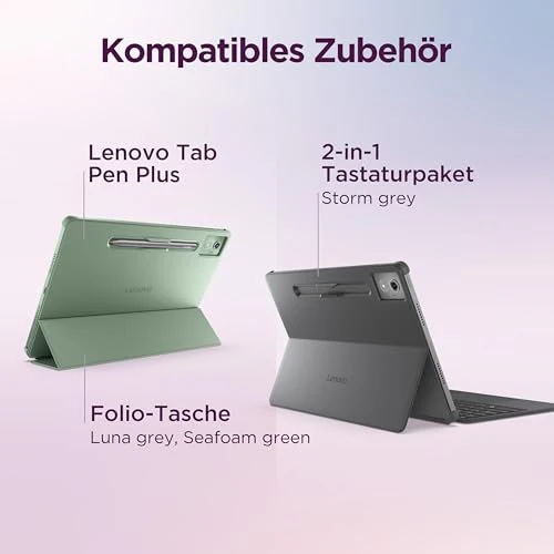 Lenovo Idea Tab Pro Tablet | 12.7" 3K Display | MediaTek Dimensity 8300 | 8GB RAM | 256GB eMMC | Android 14 | Luna Grey | inkl. Tab Pen Plus - Image 6